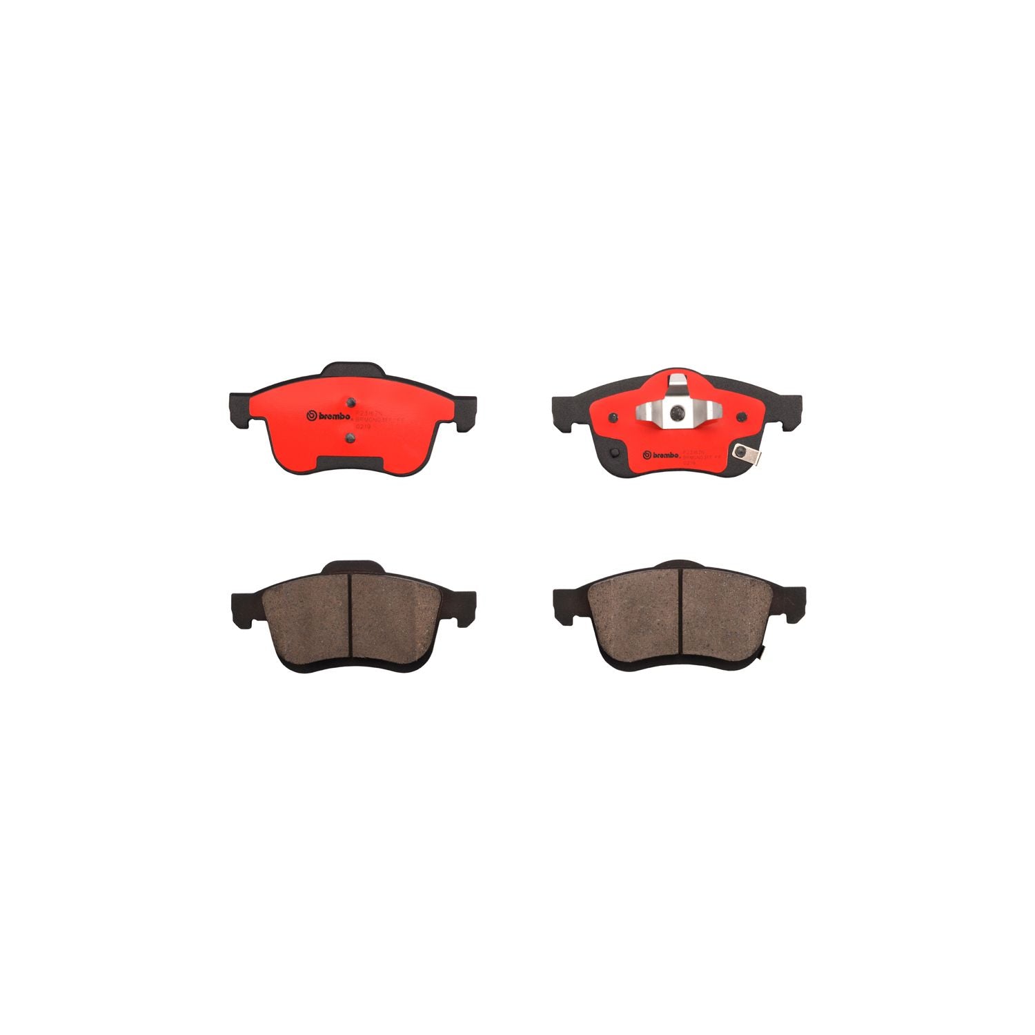 PRIME Ceramic Front Disc Brake Pad Set - P23167N_01