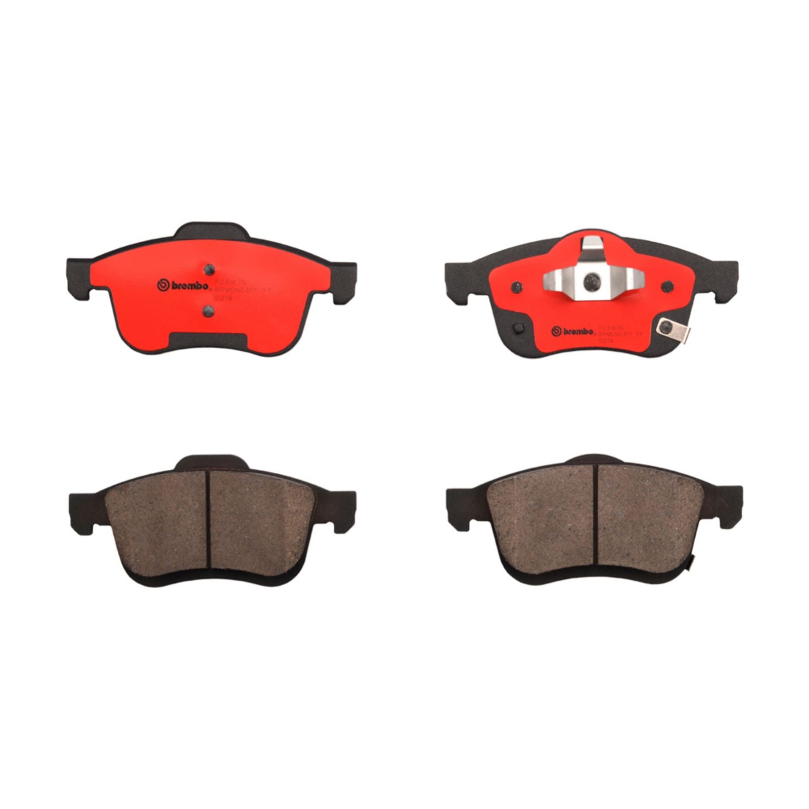 PRIME Ceramic Front Disc Brake Pad Set - P23167N_01