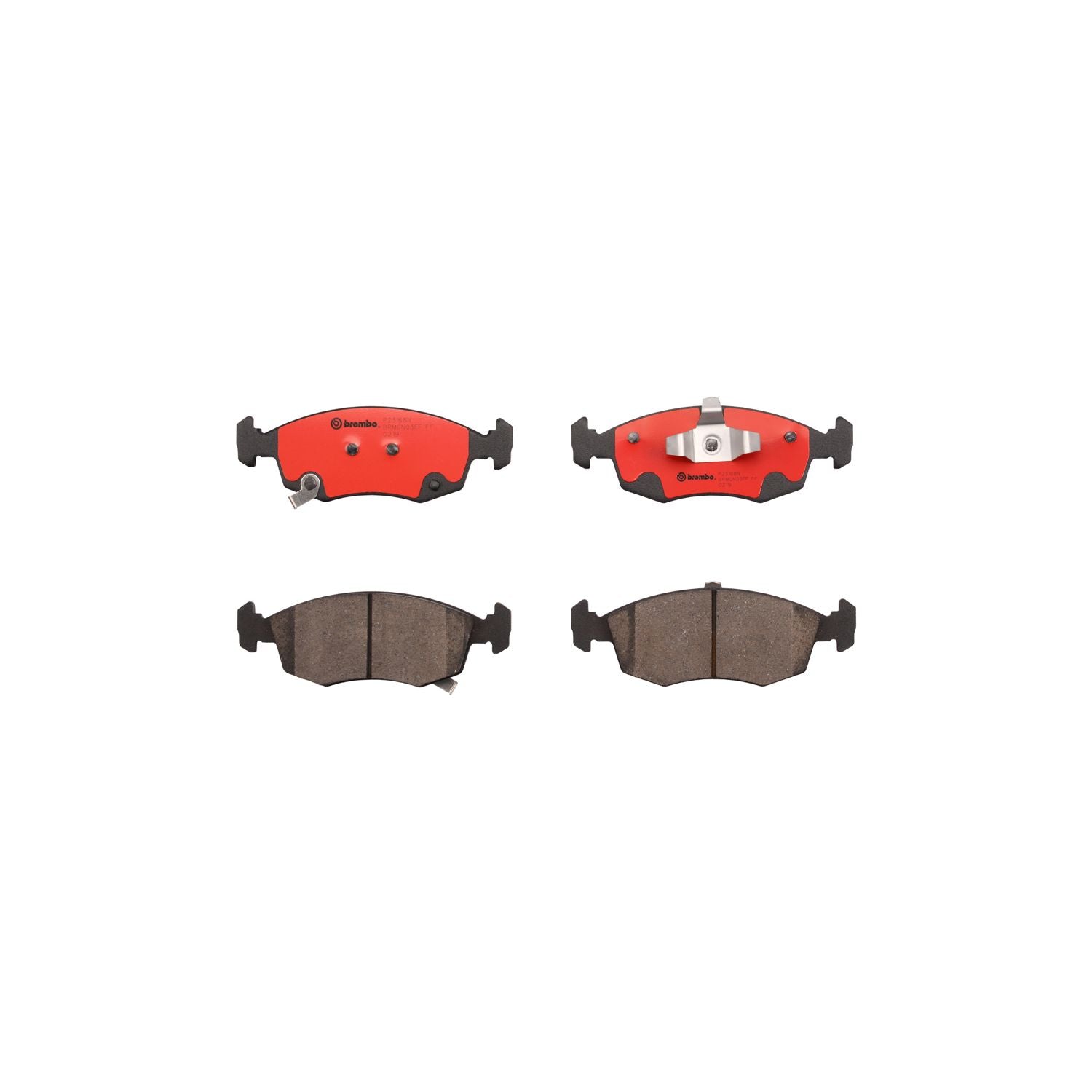 PRIME Ceramic Front Disc Brake Pad Set - P23168N_01
