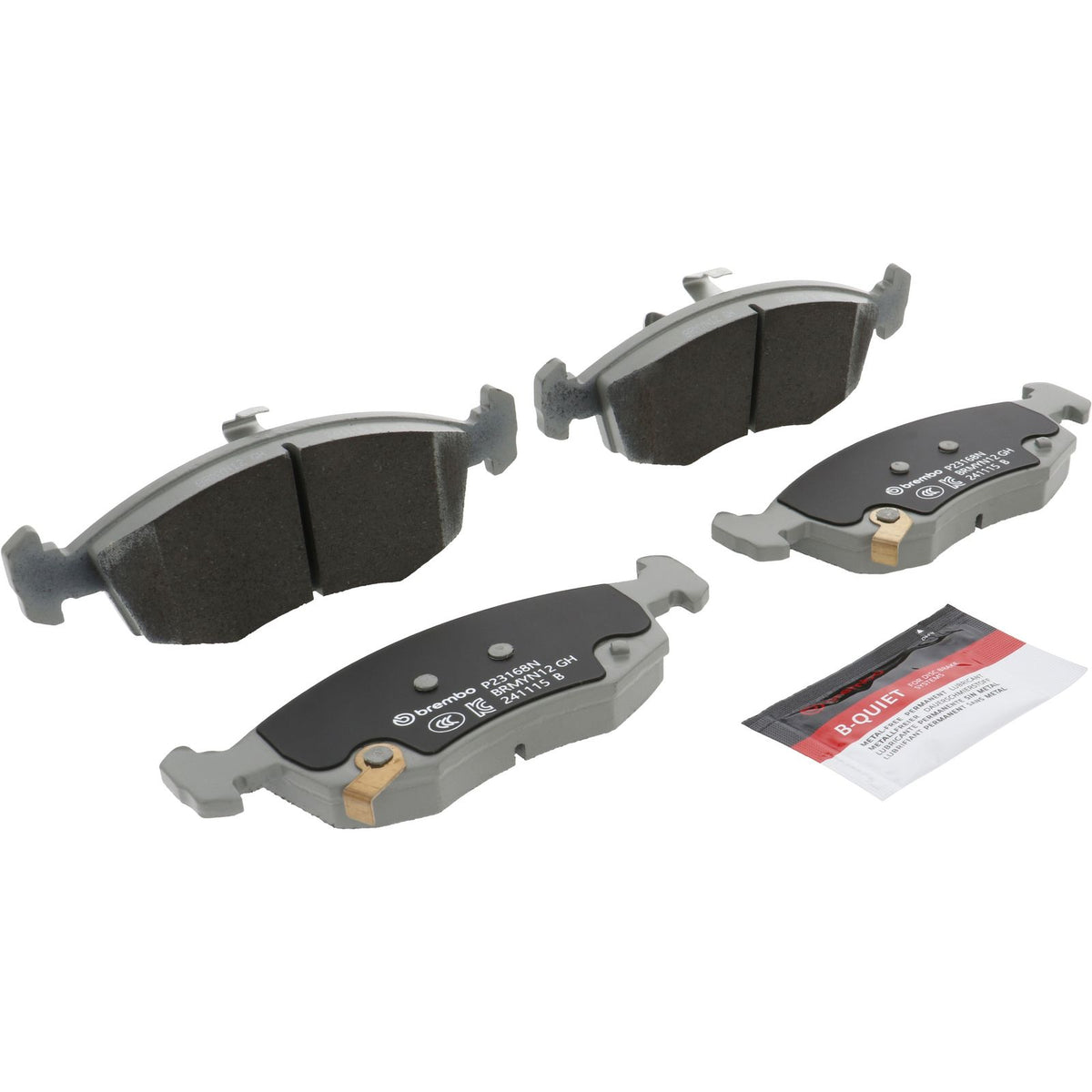 PRIME Ceramic Front Disc Brake Pad Set - P23168N_02