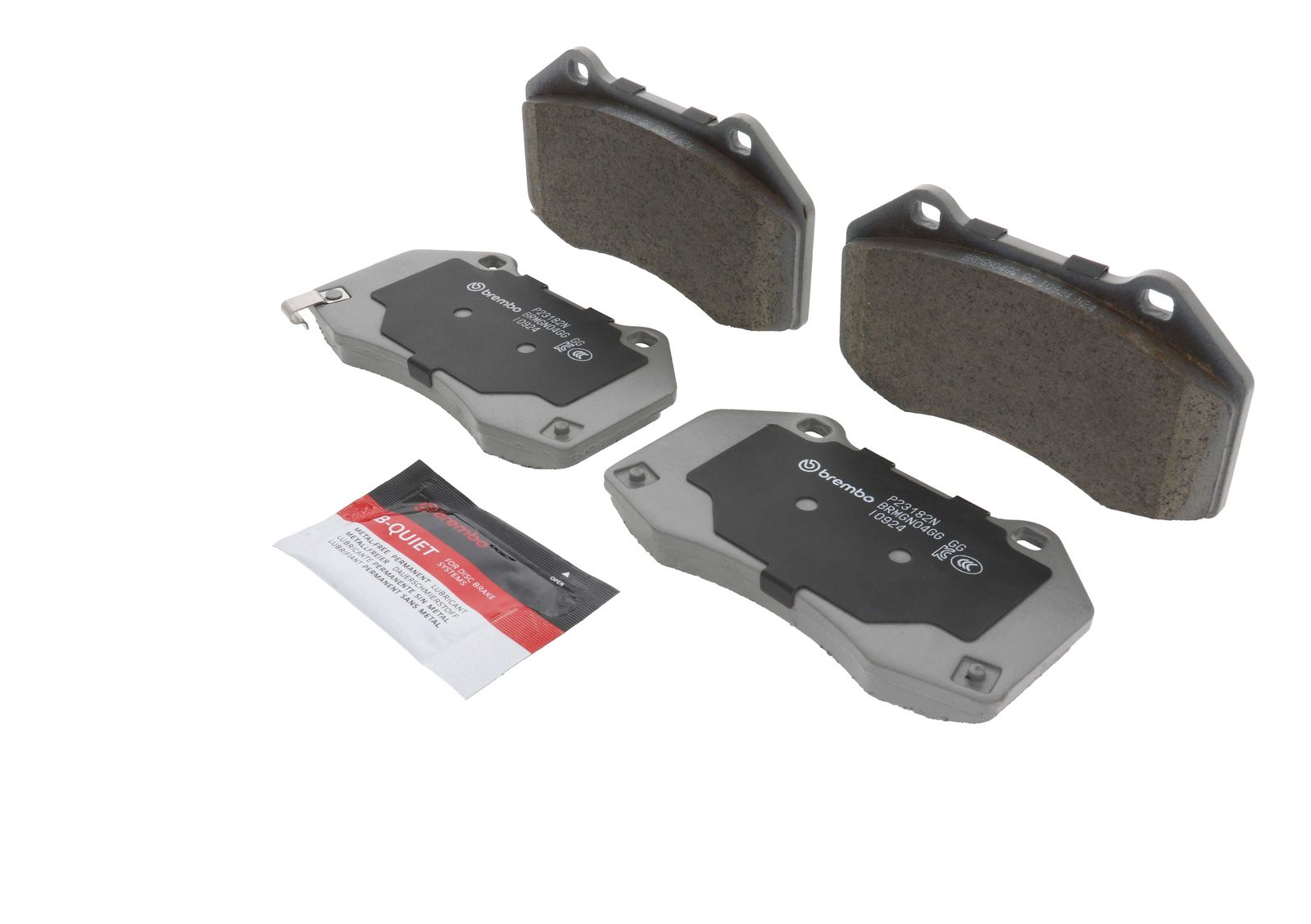 PRIME Ceramic Front Disc Brake Pad Set - P23182N_05