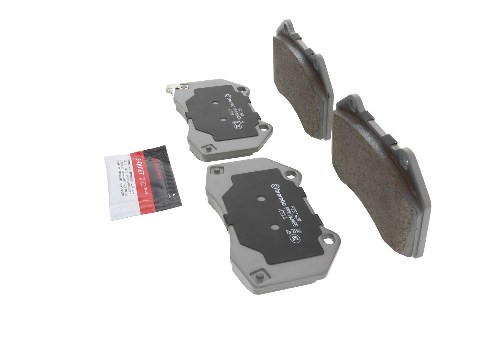 PRIME Ceramic Front Disc Brake Pad Set - P23182N_07