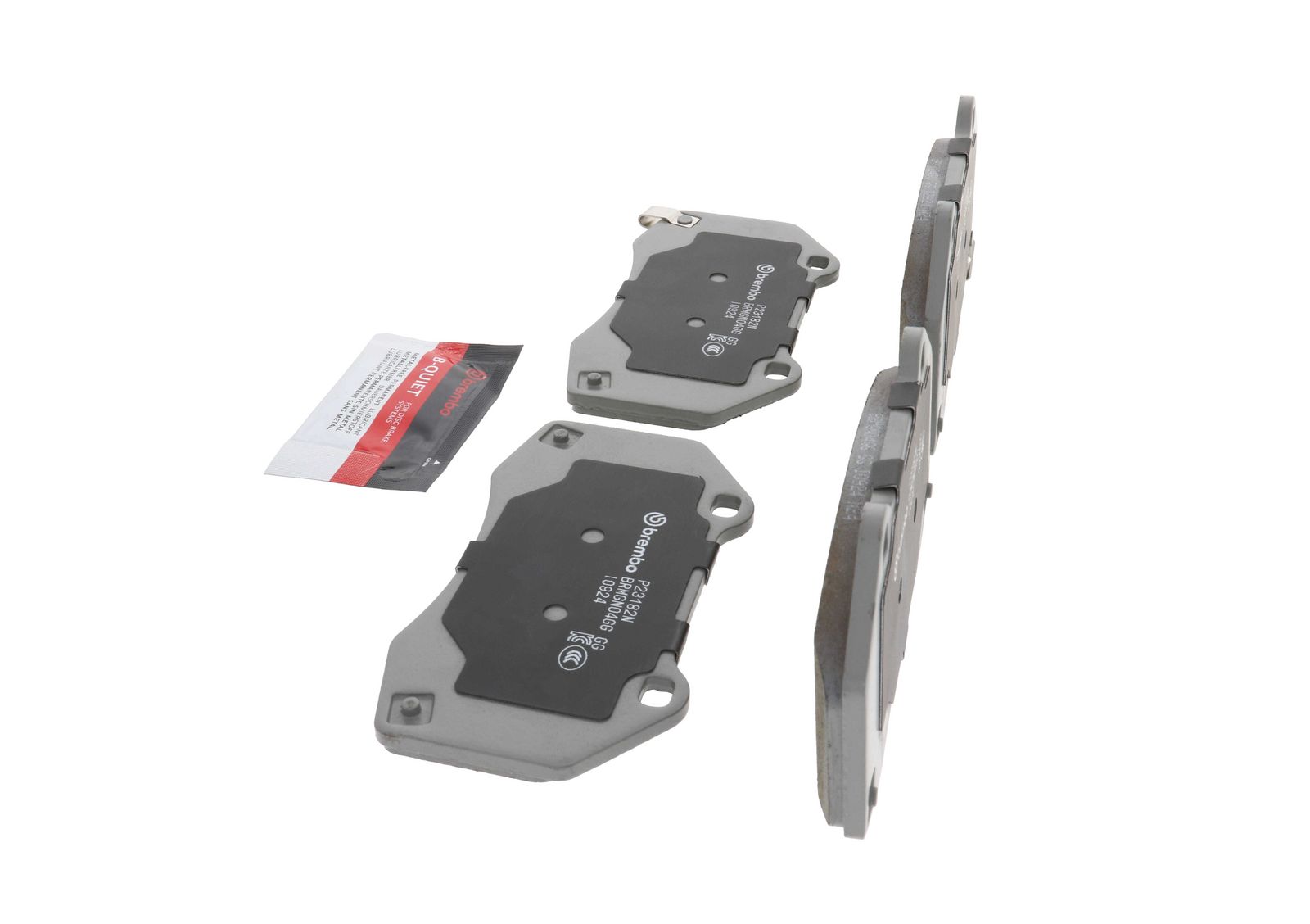 PRIME Ceramic Front Disc Brake Pad Set - P23182N_09