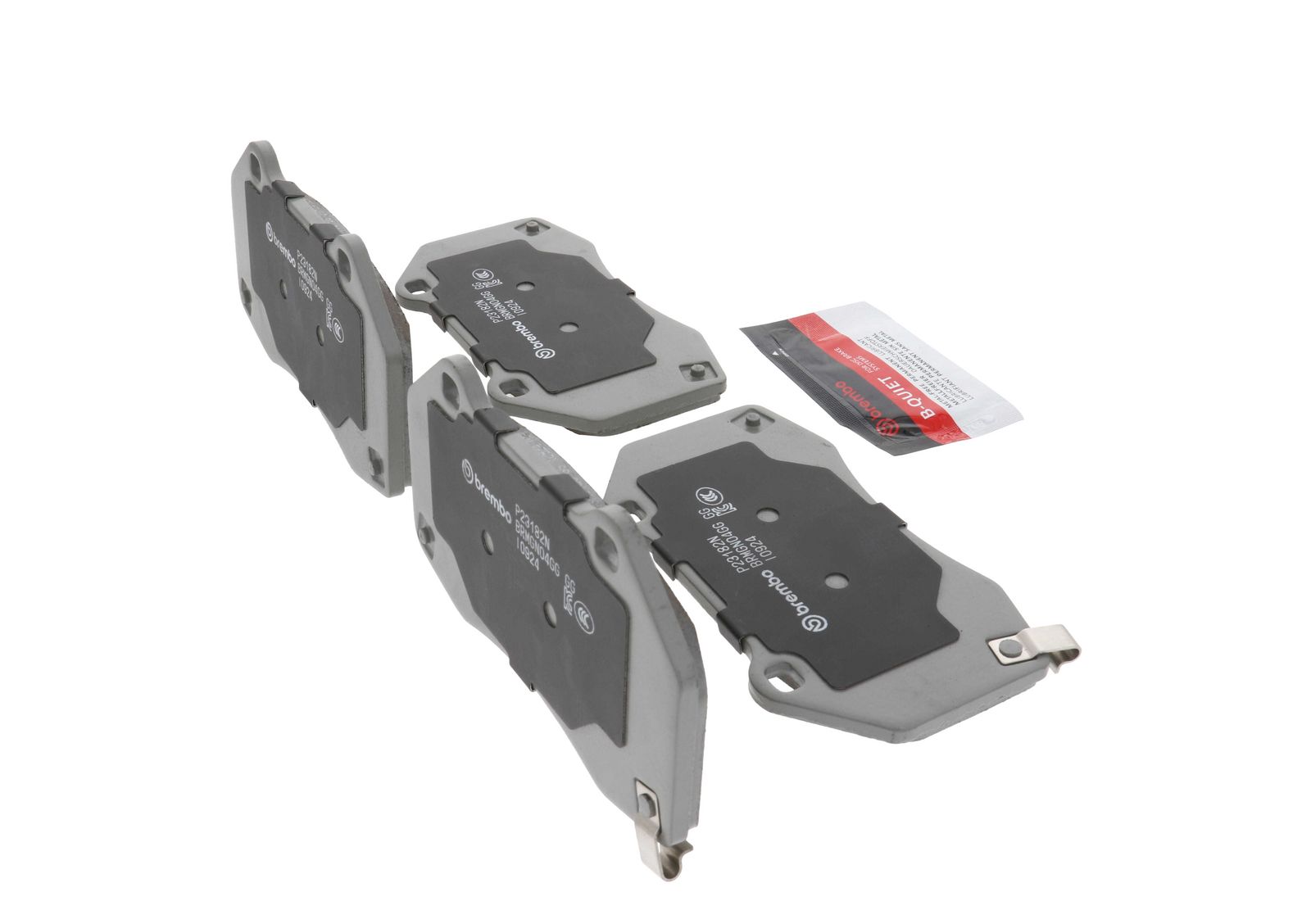 PRIME Ceramic Front Disc Brake Pad Set - P23182N_18