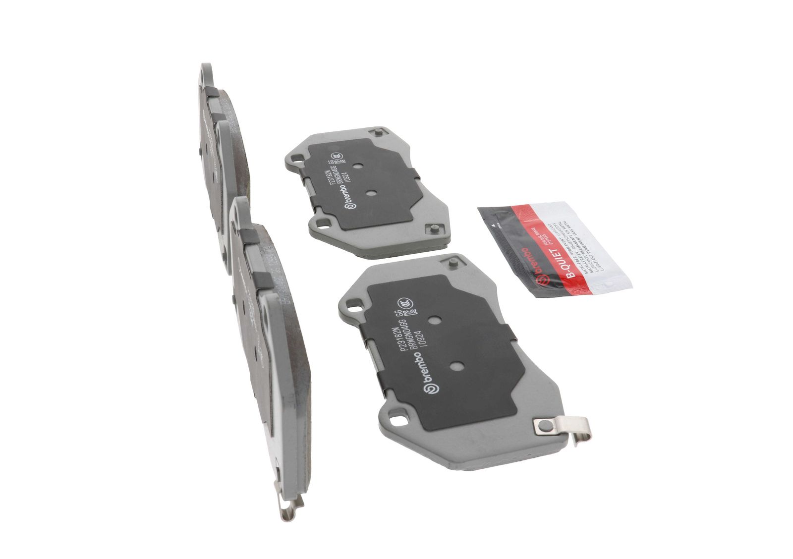 PRIME Ceramic Front Disc Brake Pad Set - P23182N_19