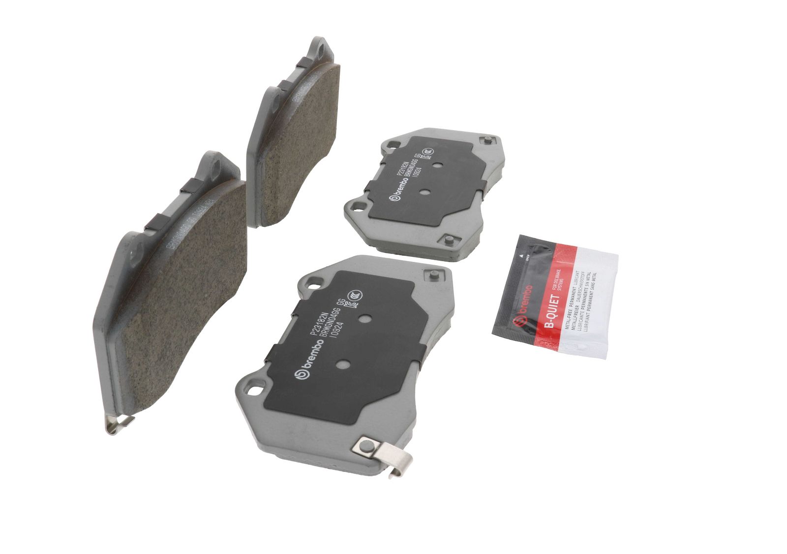 PRIME Ceramic Front Disc Brake Pad Set - P23182N_21