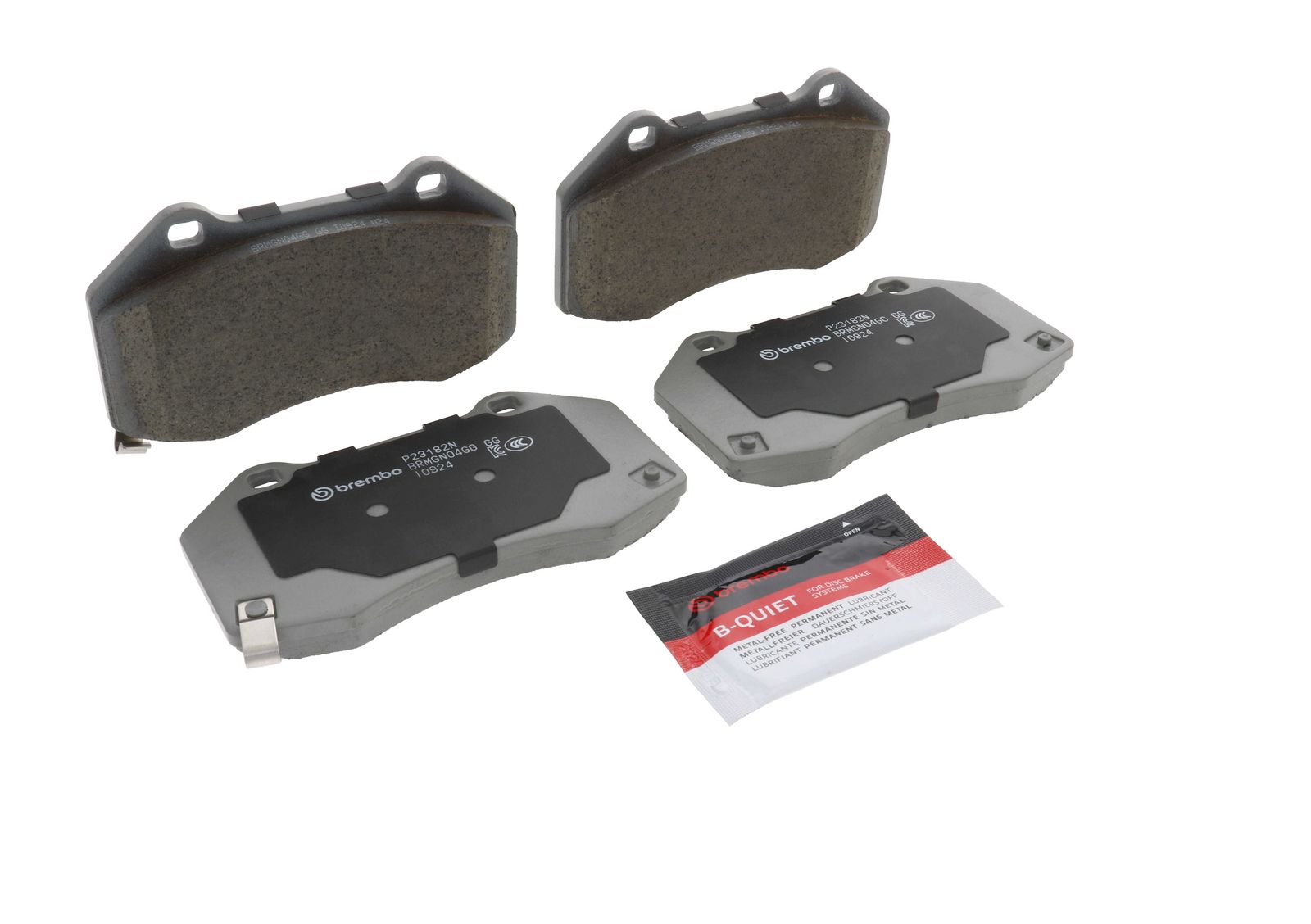 PRIME Ceramic Front Disc Brake Pad Set - P23182N_24