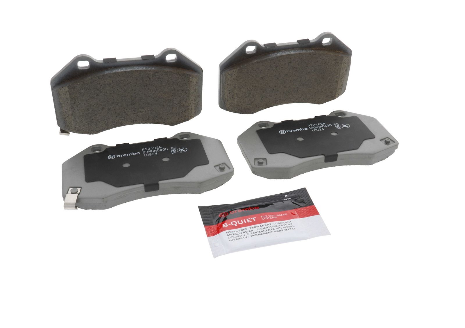 PRIME Ceramic Front Disc Brake Pad Set - P23182N_25