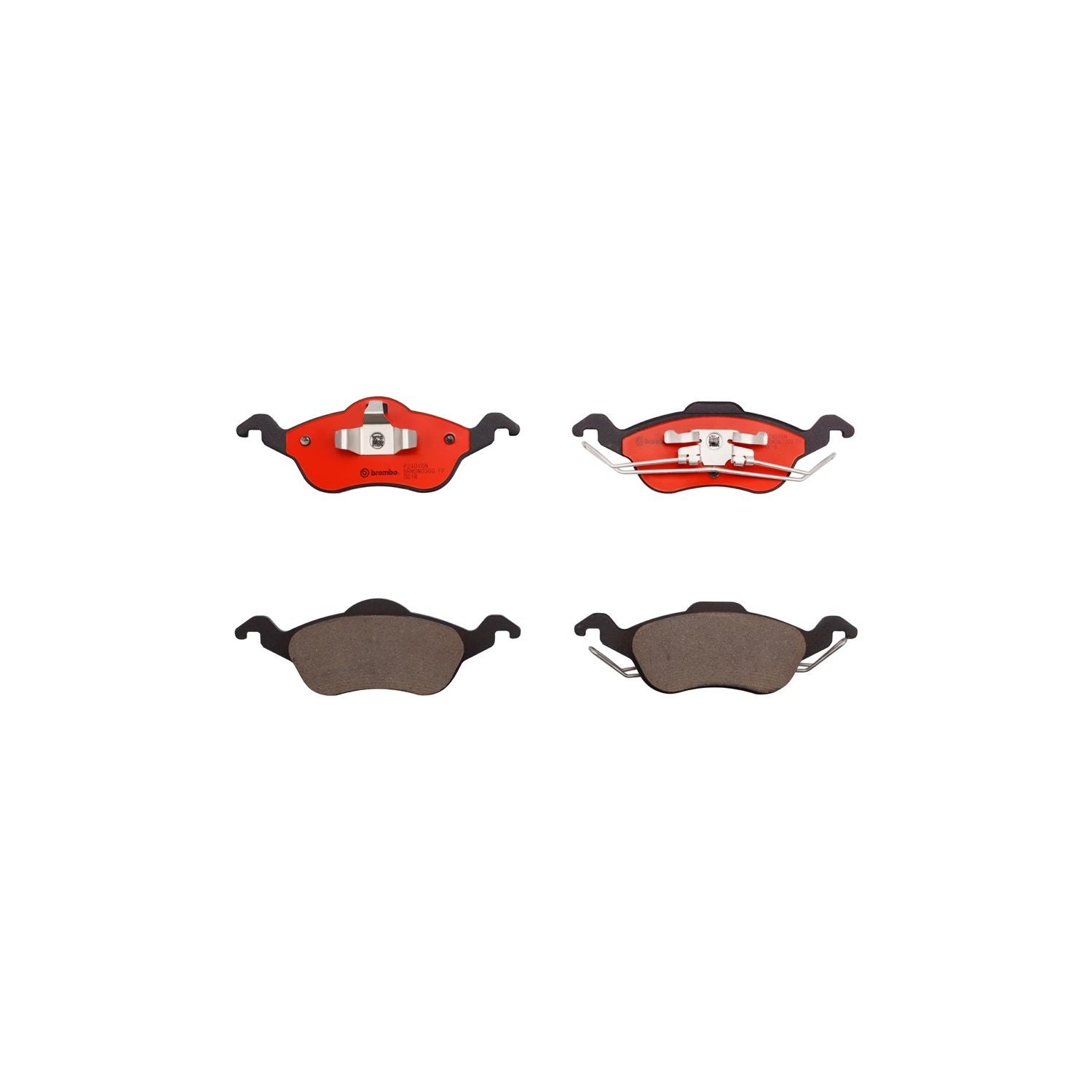 PRIME Ceramic Front Disc Brake Pad Set - P24046N_01