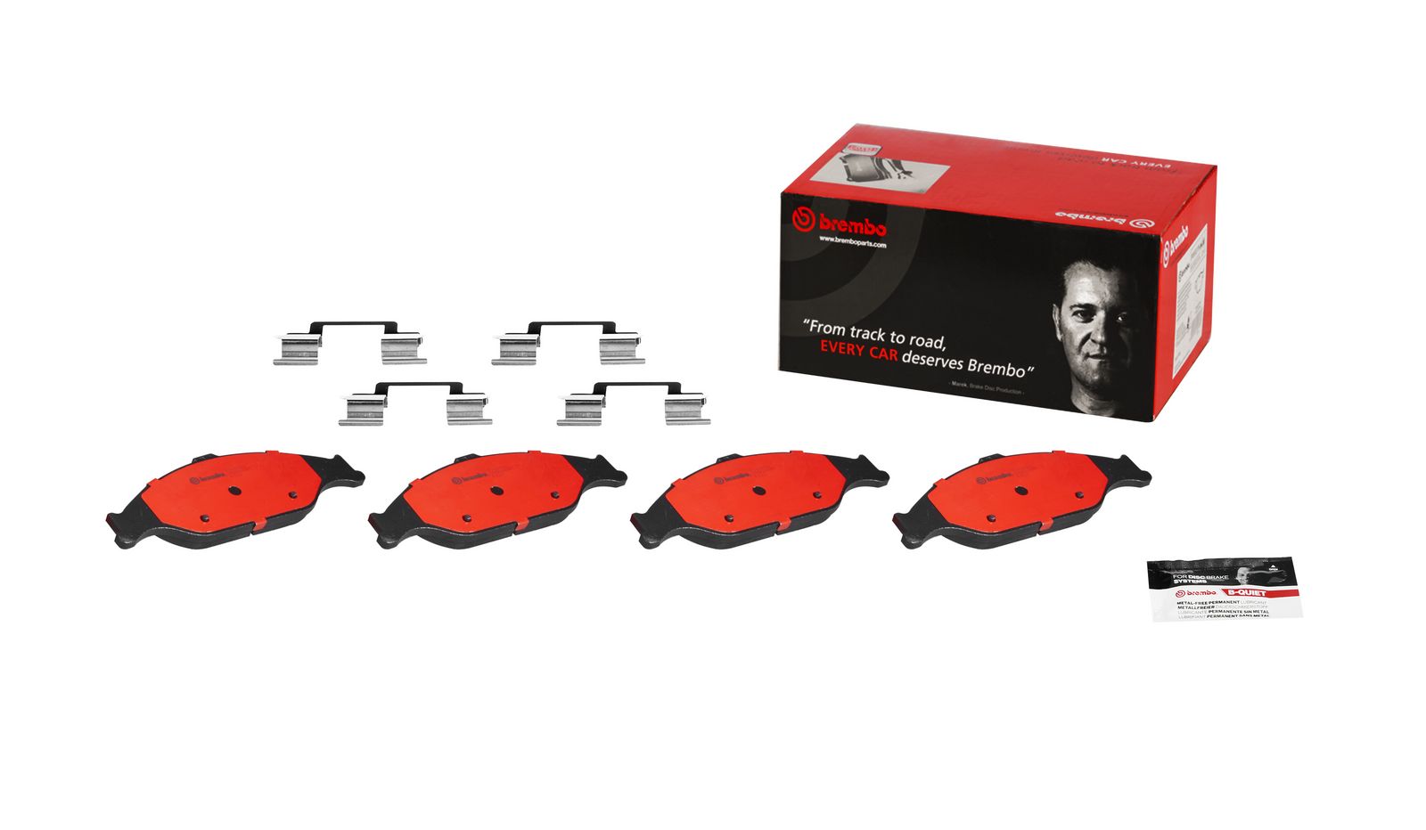 PRIME Ceramic Front Disc Brake Pad Set - P24082N_01