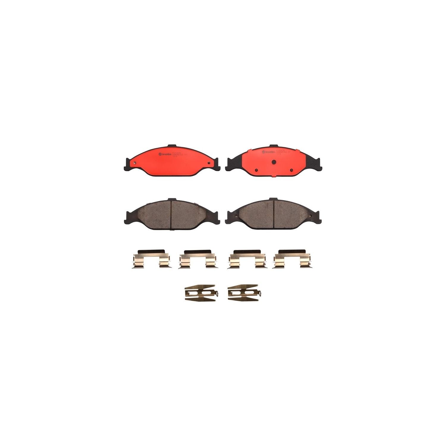 PRIME Ceramic Front Disc Brake Pad Set - P24082N_02