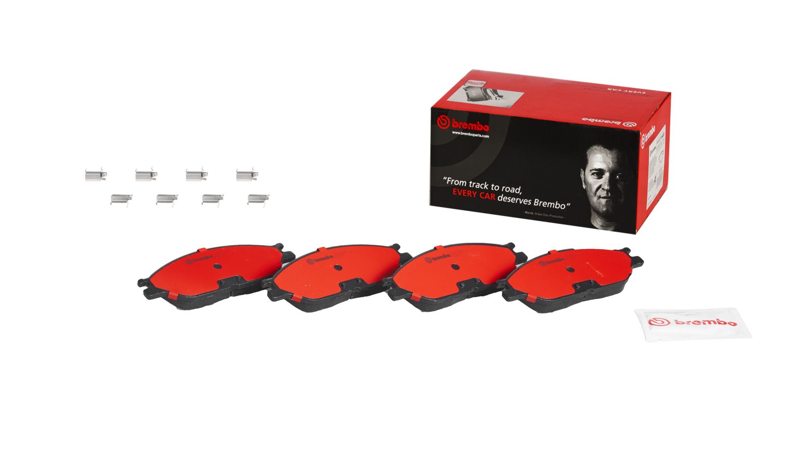 PRIME Ceramic Front Disc Brake Pad Set - P24109N_01