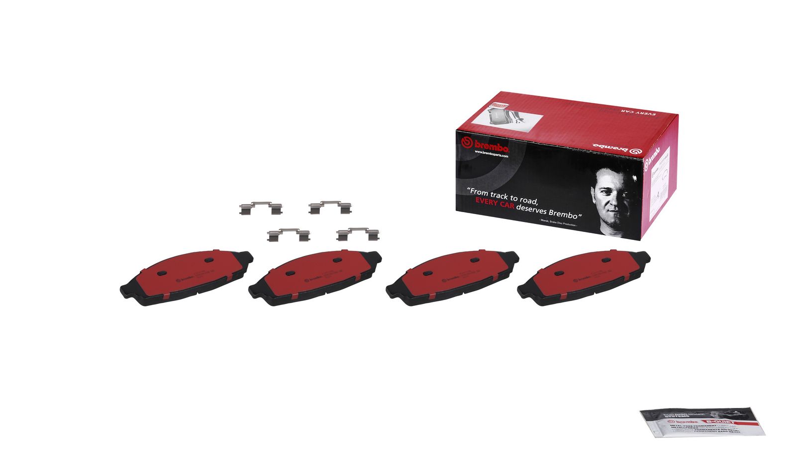 PRIME Ceramic Front Disc Brake Pad Set - P24128N_01