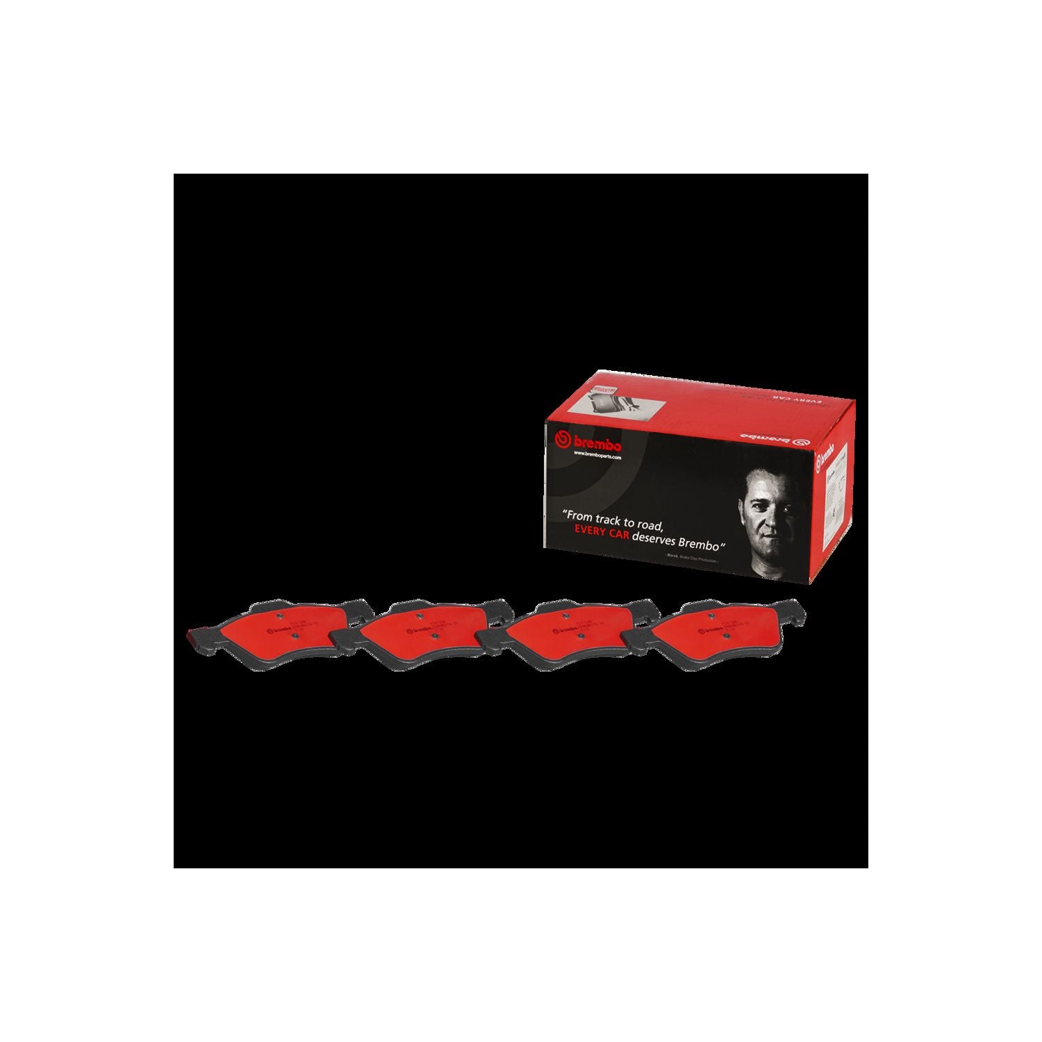 PRIME Ceramic Front Disc Brake Pad Set - P24159N_02