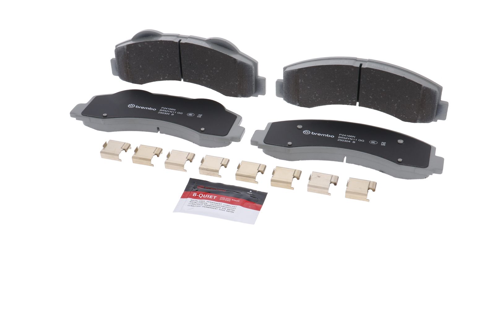 PRIME Ceramic Front Disc Brake Pad Set - P24166N_08