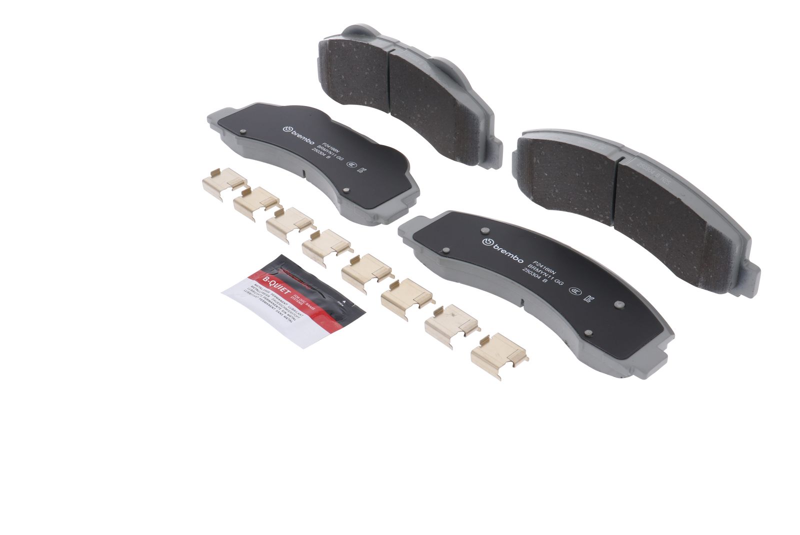 PRIME Ceramic Front Disc Brake Pad Set - P24166N_10
