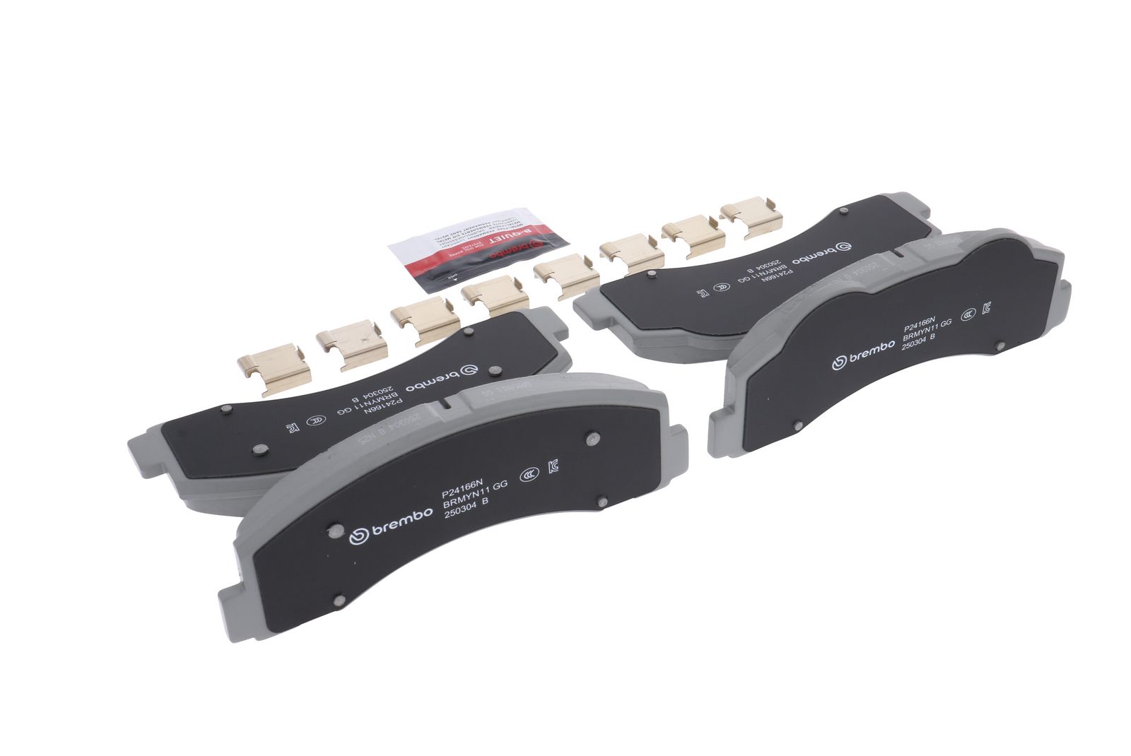 PRIME Ceramic Front Disc Brake Pad Set - P24166N_17