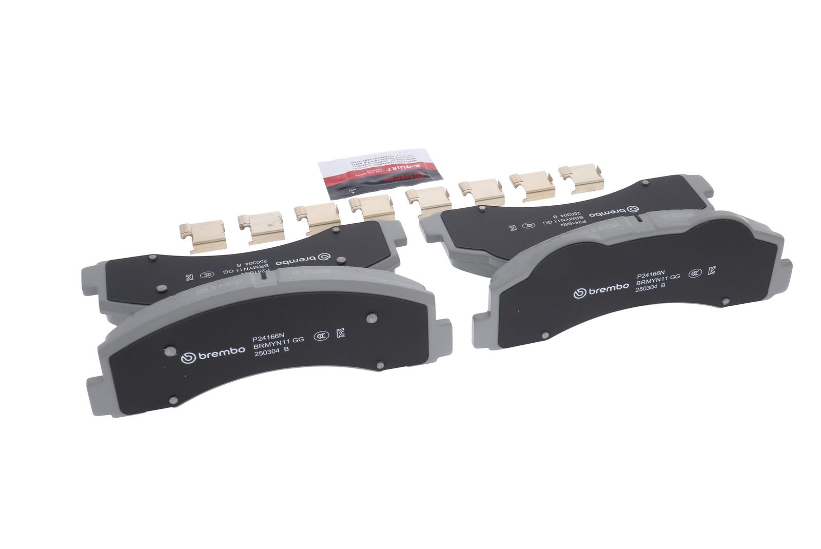 PRIME Ceramic Front Disc Brake Pad Set - P24166N_18