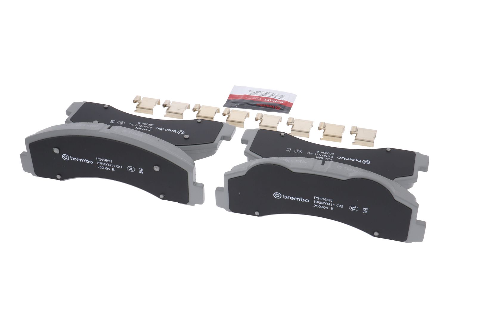 PRIME Ceramic Front Disc Brake Pad Set - P24166N_20