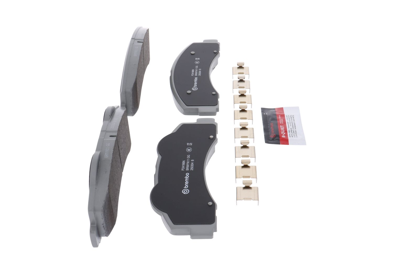 PRIME Ceramic Front Disc Brake Pad Set - P24166N_25