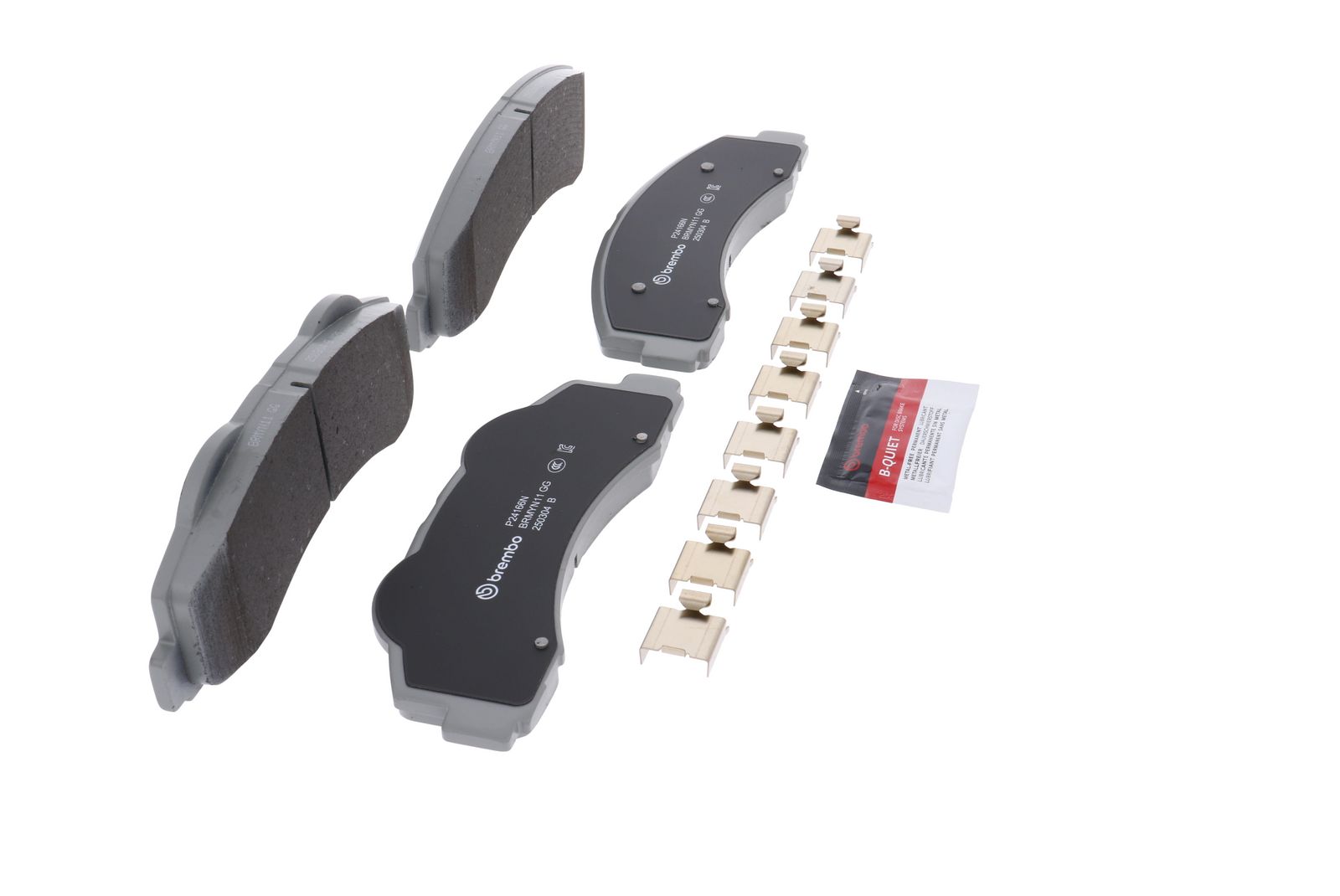 PRIME Ceramic Front Disc Brake Pad Set - P24166N_26