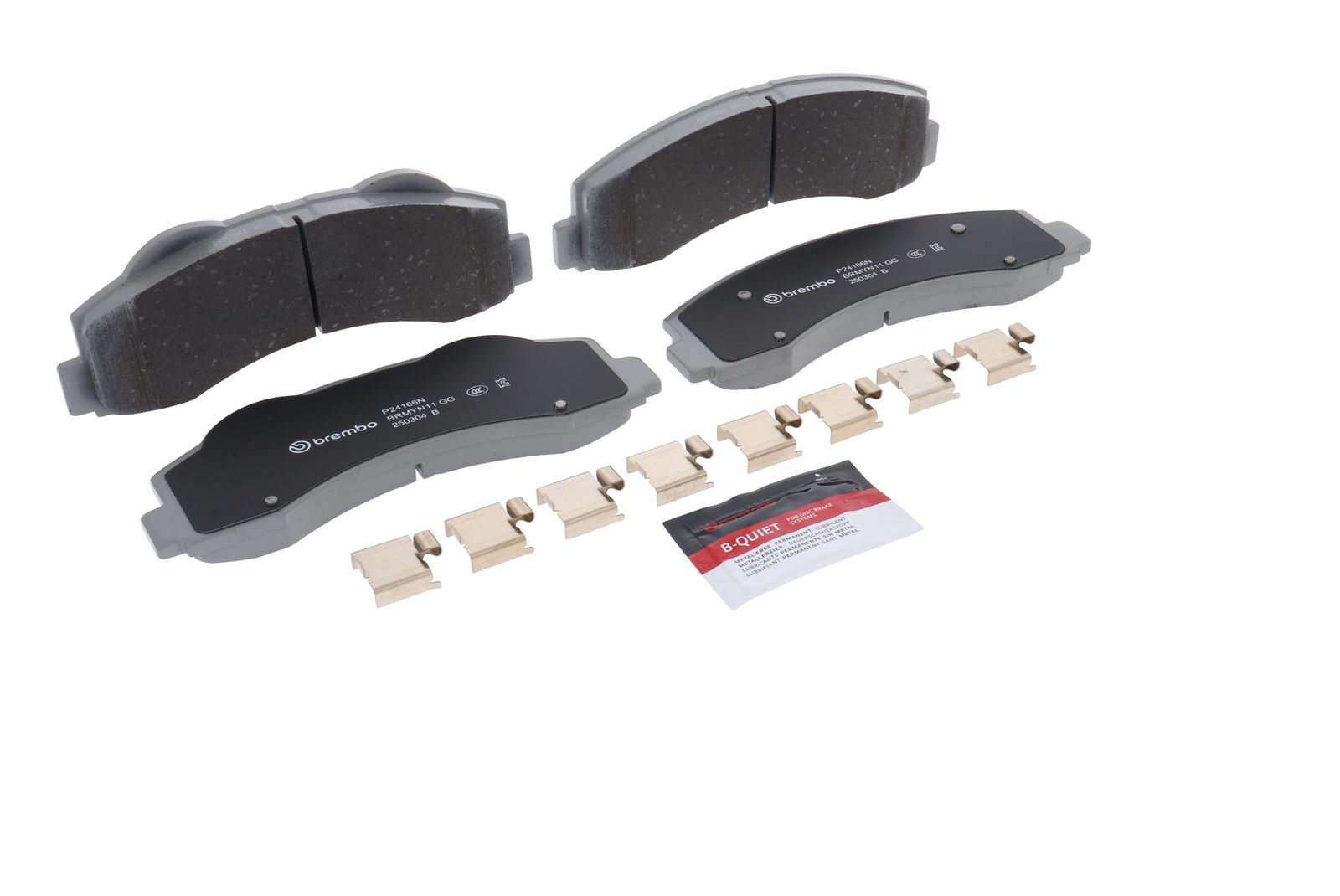 PRIME Ceramic Front Disc Brake Pad Set - P24166N_29