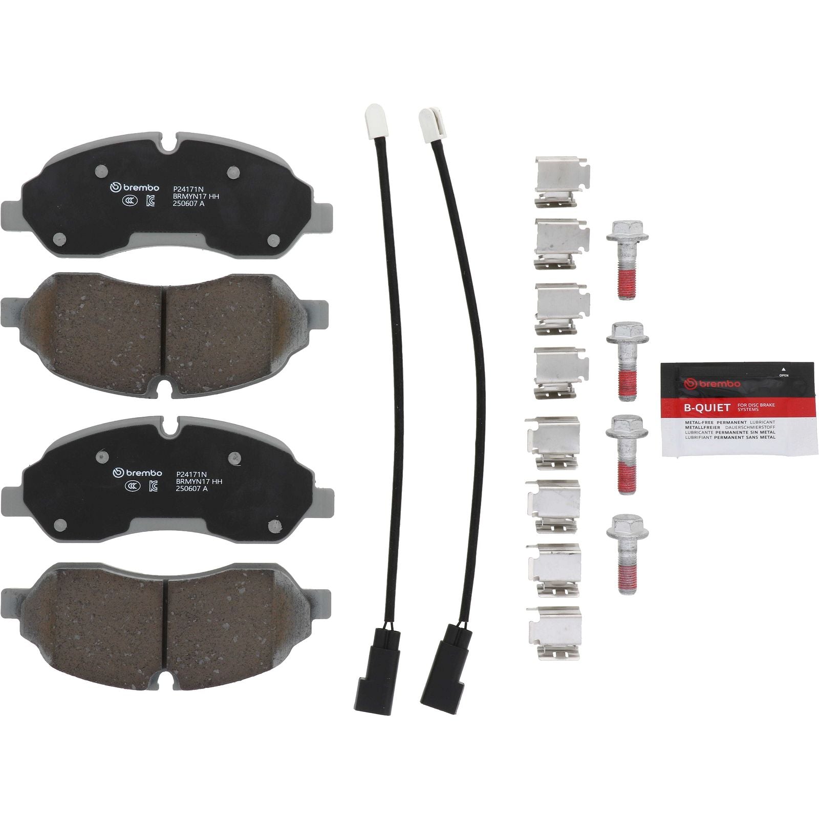 PRIME Ceramic Front Disc Brake Pad Set - P24171N_02