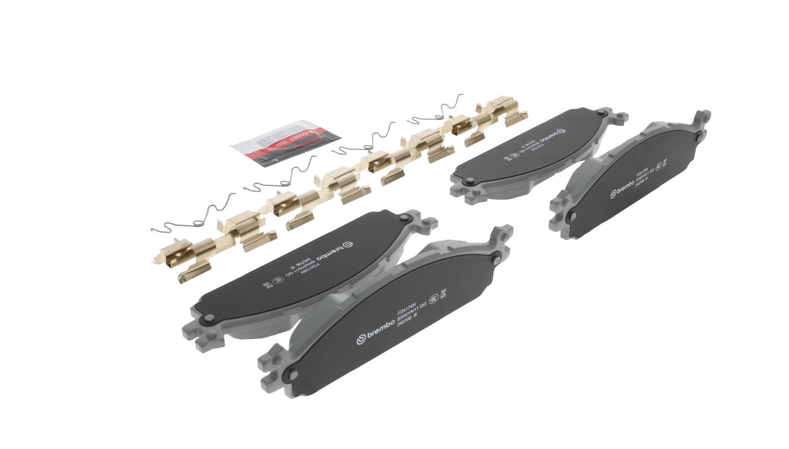 PRIME Ceramic Front Disc Brake Pad Set - P24174N_16