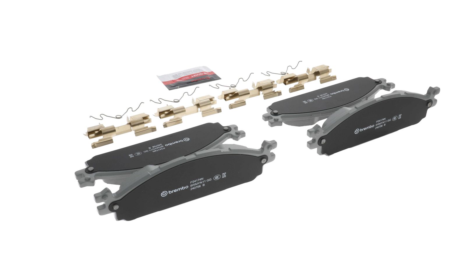 PRIME Ceramic Front Disc Brake Pad Set - P24174N_17