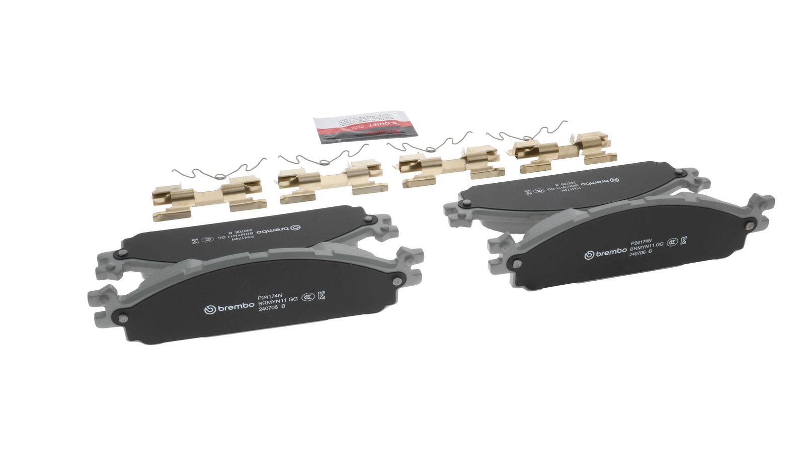 PRIME Ceramic Front Disc Brake Pad Set - P24174N_18