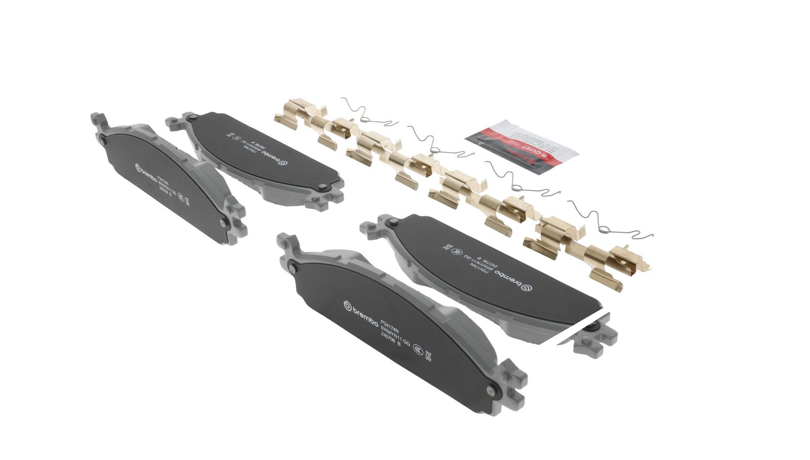 PRIME Ceramic Front Disc Brake Pad Set - P24174N_22