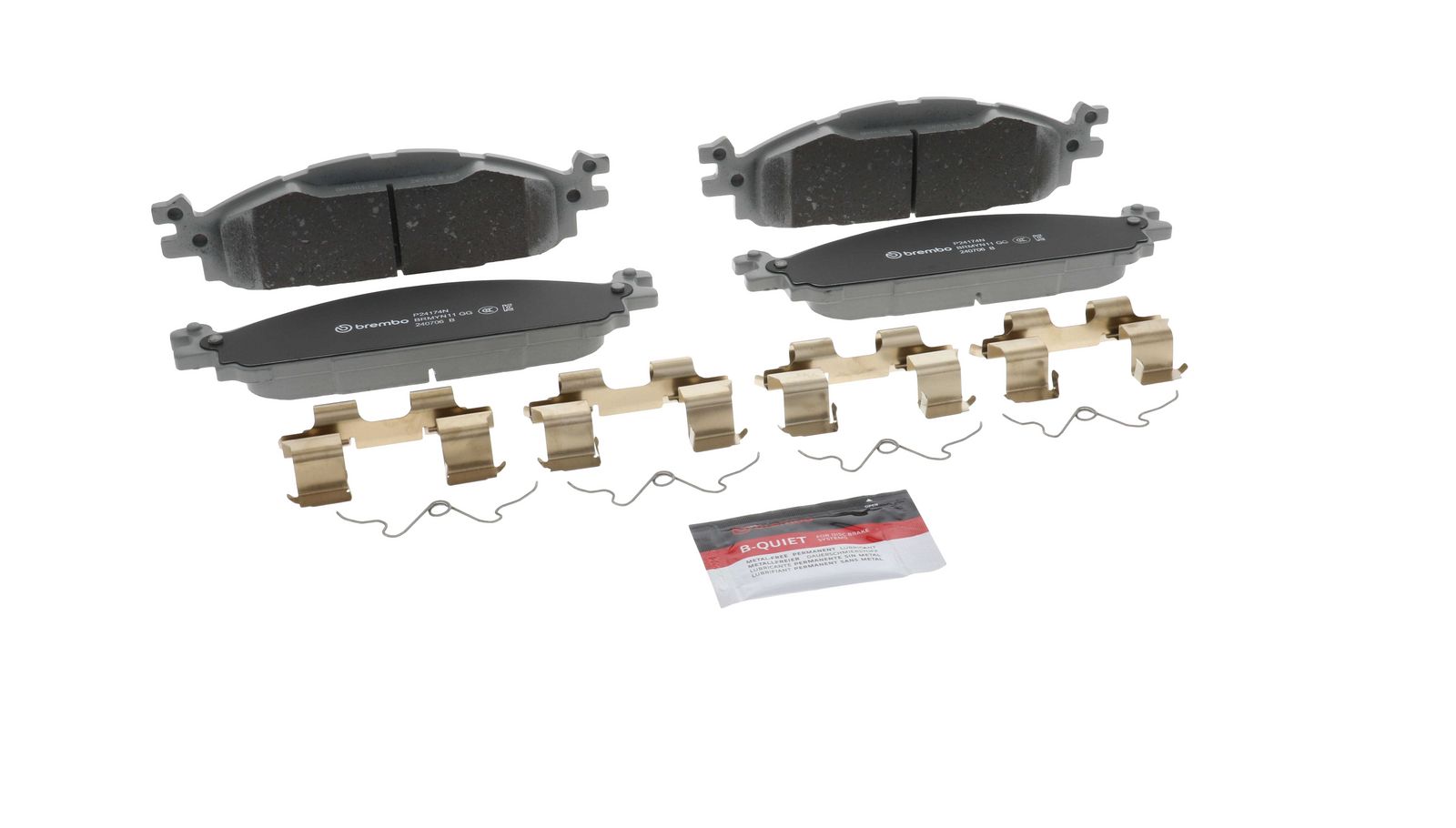 PRIME Ceramic Front Disc Brake Pad Set - P24174N_30