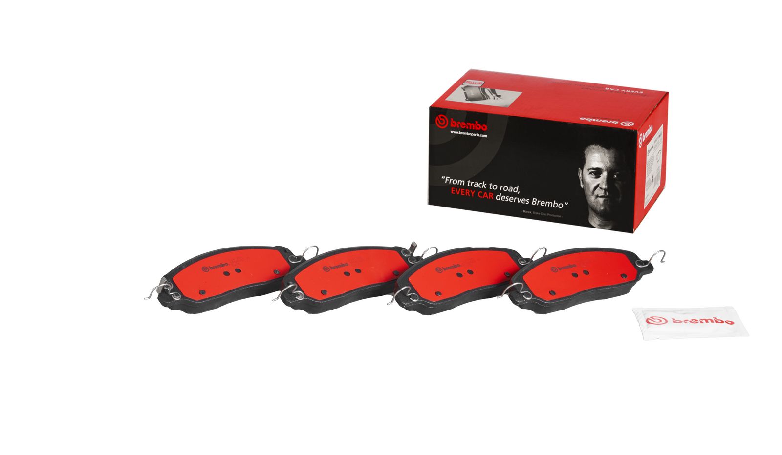 PRIME Ceramic Front Disc Brake Pad Set - P24176N_01