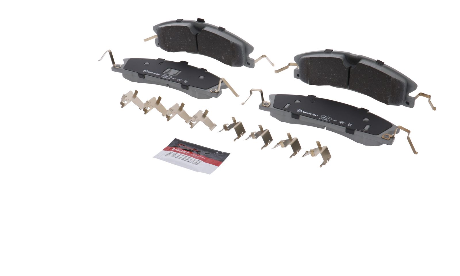 PRIME Ceramic Front Disc Brake Pad Set - P24178N_09