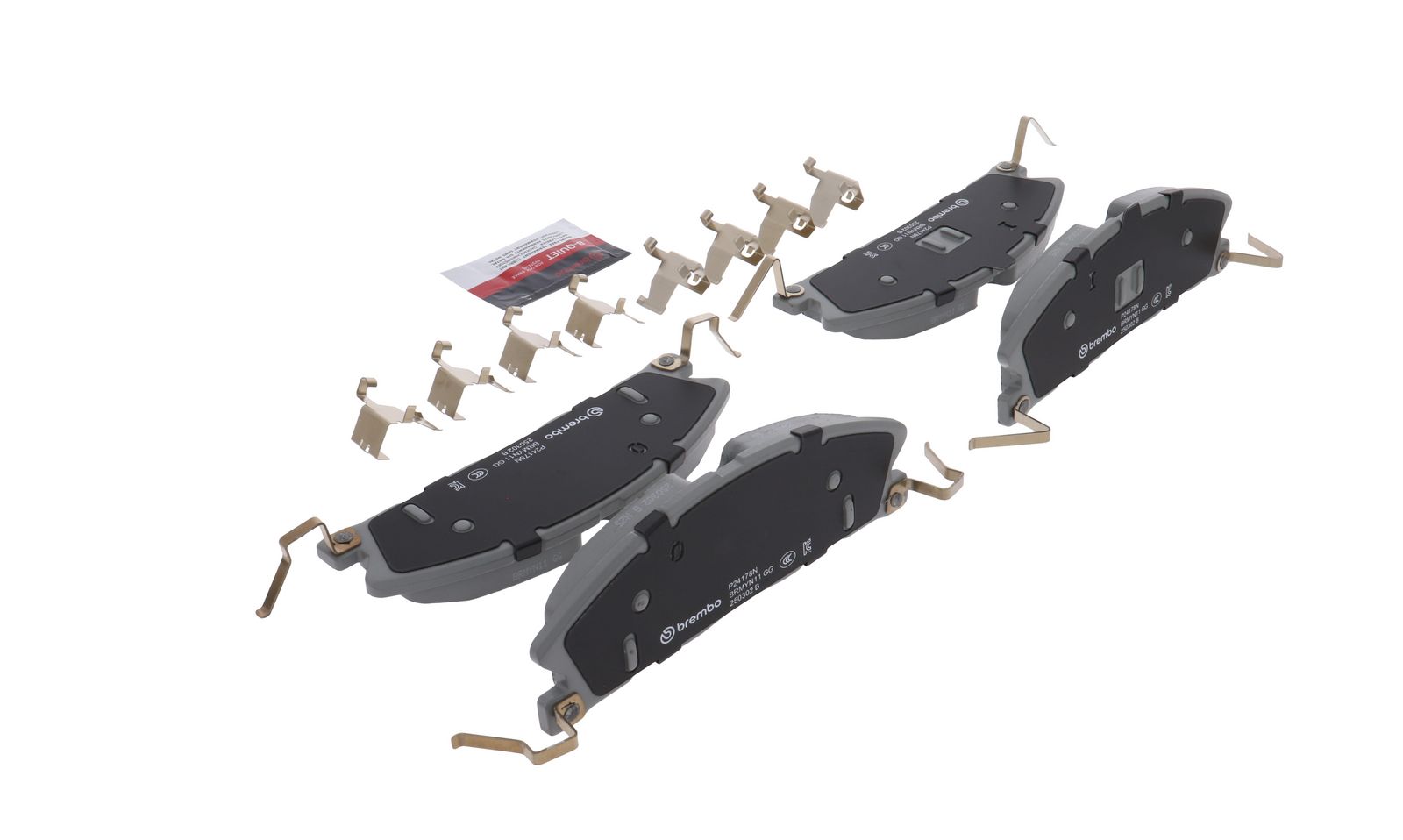 PRIME Ceramic Front Disc Brake Pad Set - P24178N_16