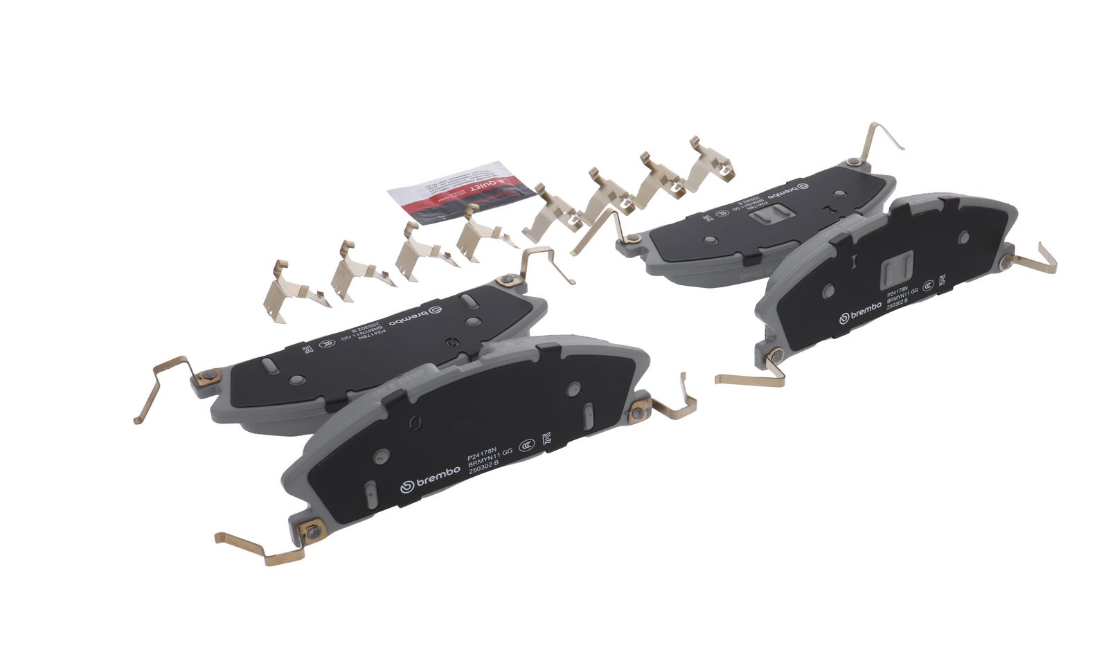 PRIME Ceramic Front Disc Brake Pad Set - P24178N_17