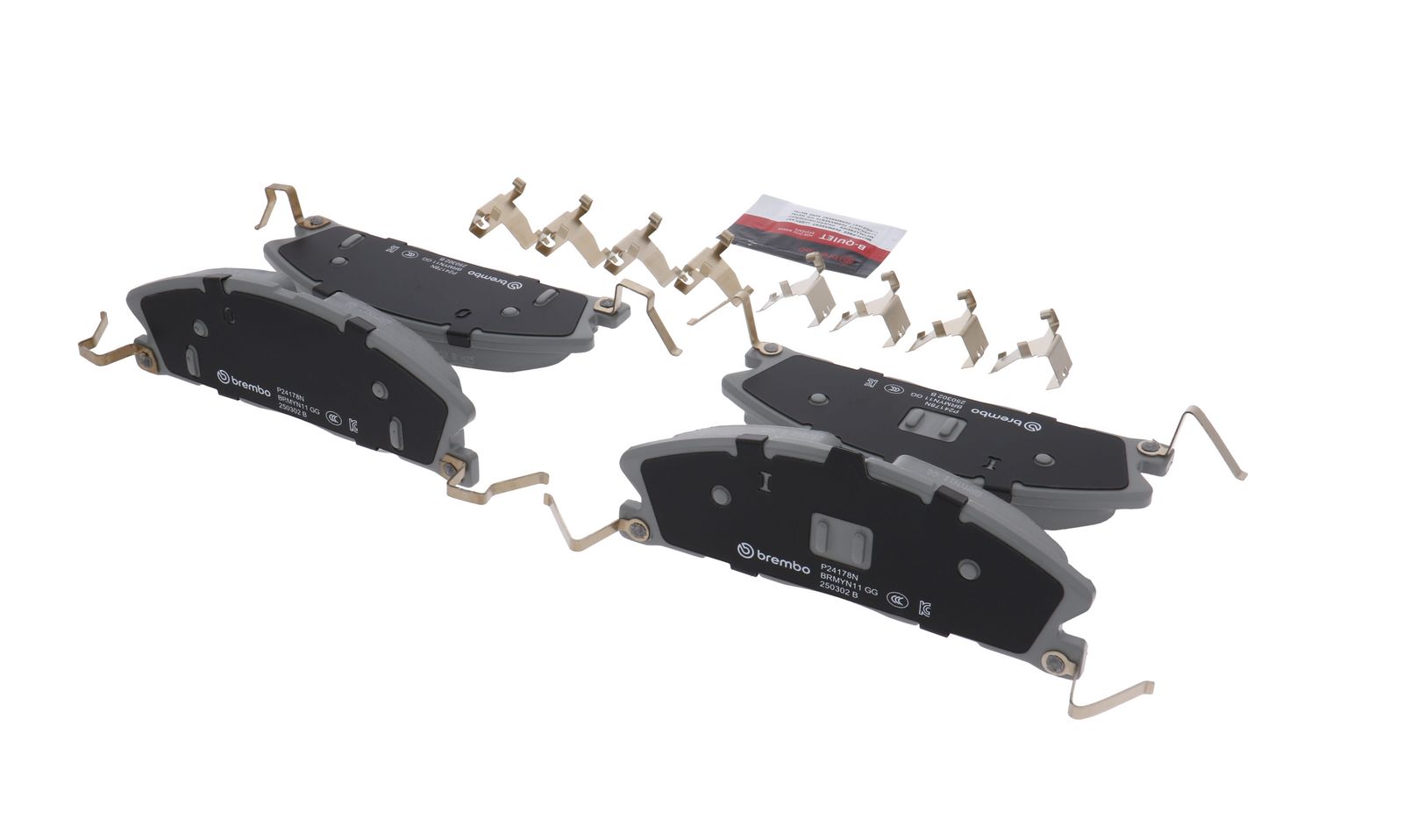 PRIME Ceramic Front Disc Brake Pad Set - P24178N_21