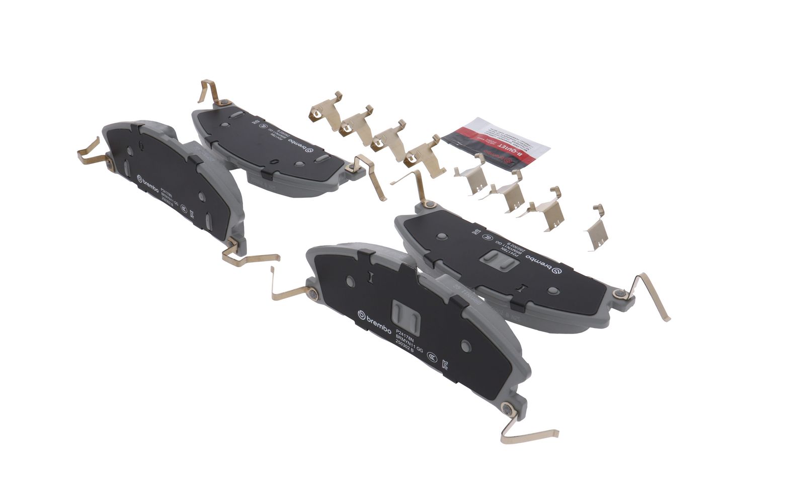 PRIME Ceramic Front Disc Brake Pad Set - P24178N_22