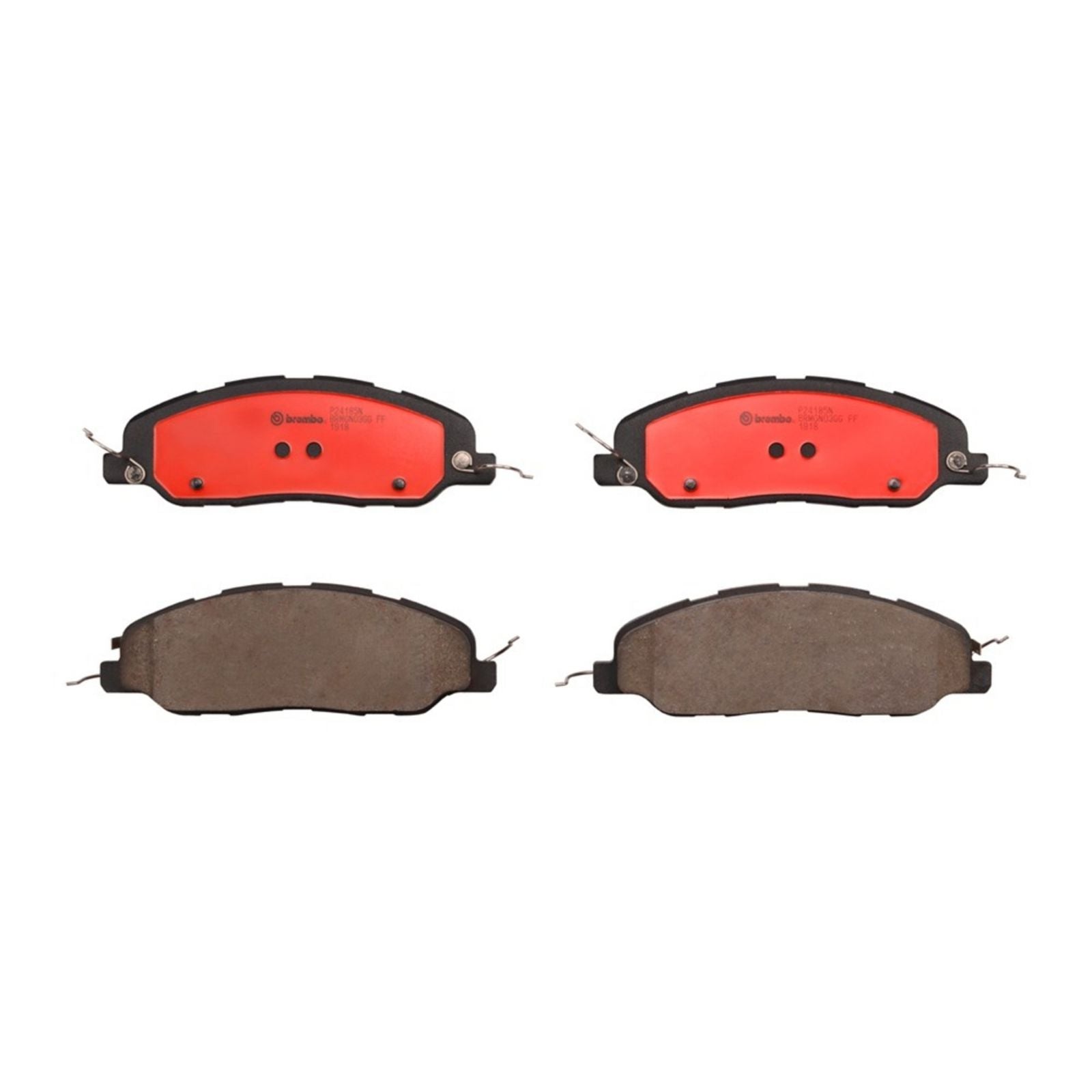 PRIME Ceramic Front Disc Brake Pad Set - P24185N_01