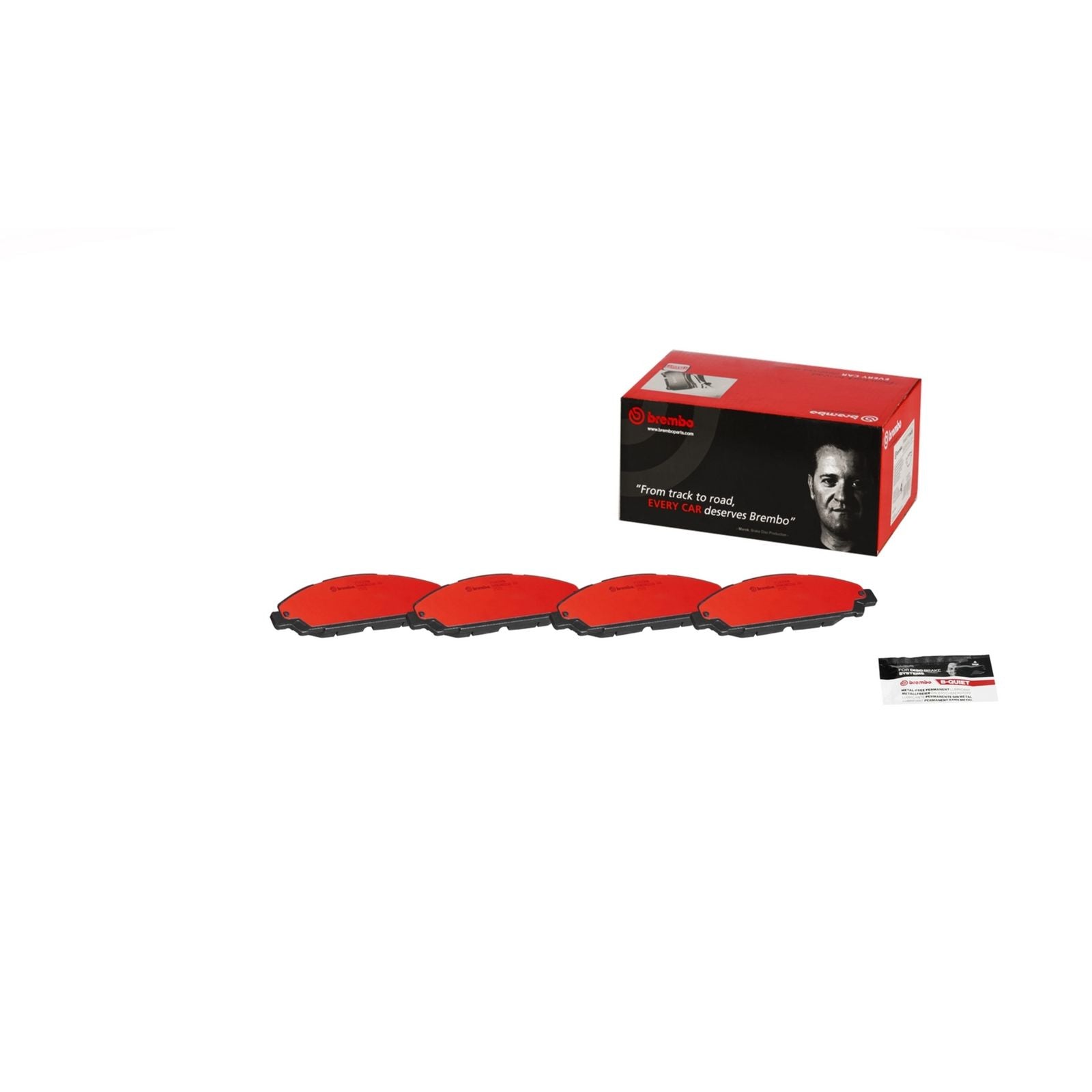 PRIME Ceramic Front Disc Brake Pad Set - P24206N_01