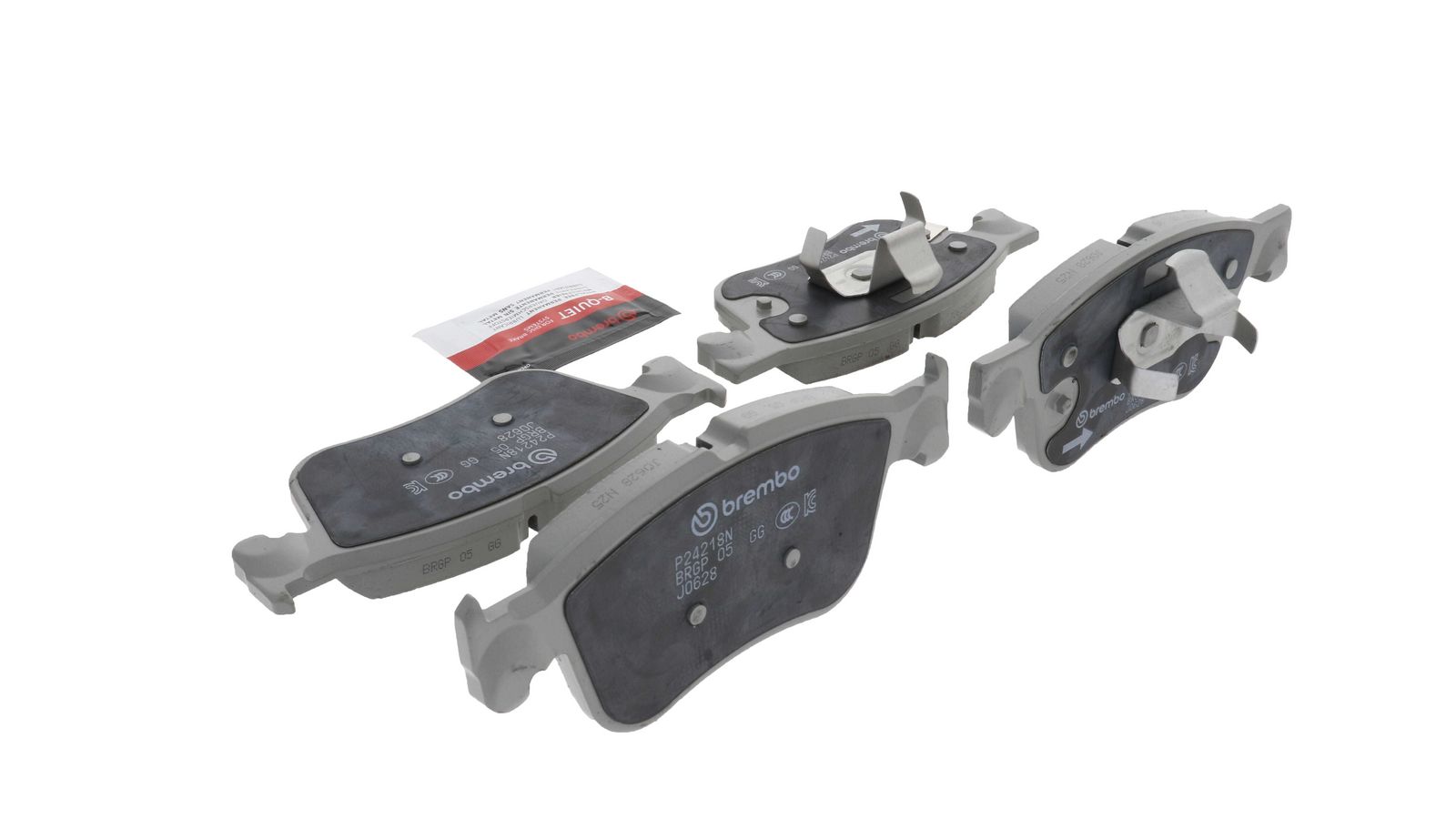 PRIME Ceramic Front Disc Brake Pad Set - P24218N_12
