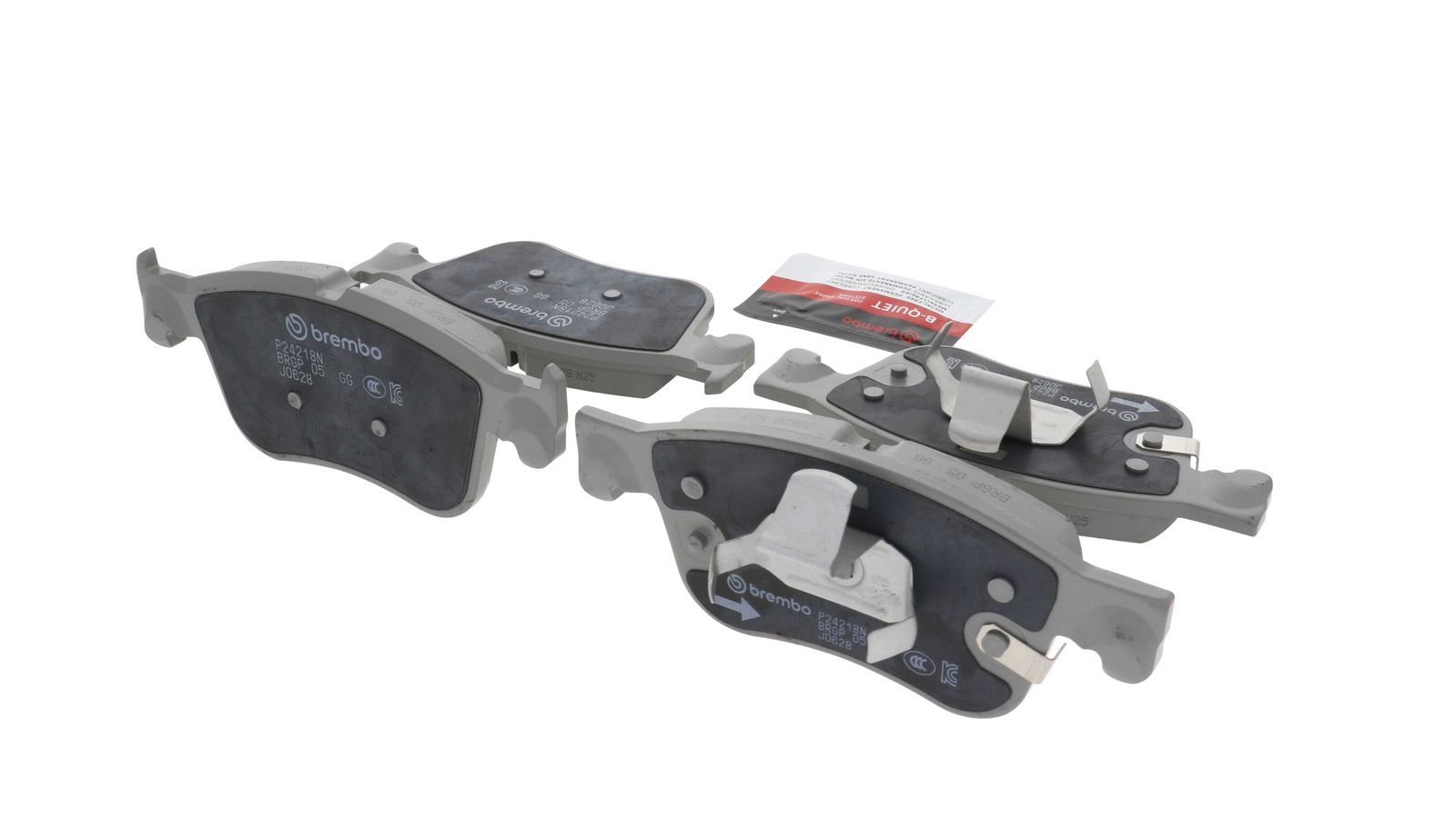 PRIME Ceramic Front Disc Brake Pad Set - P24218N_17
