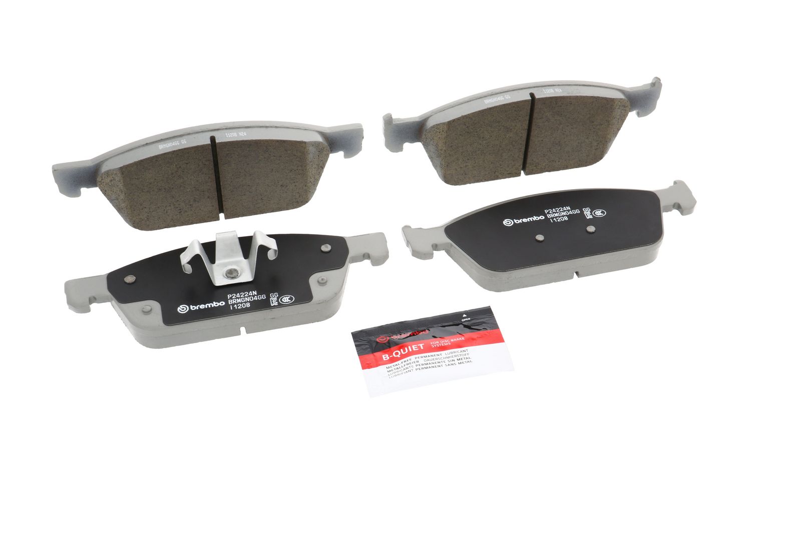 PRIME Ceramic Front Disc Brake Pad Set - P24224N_25