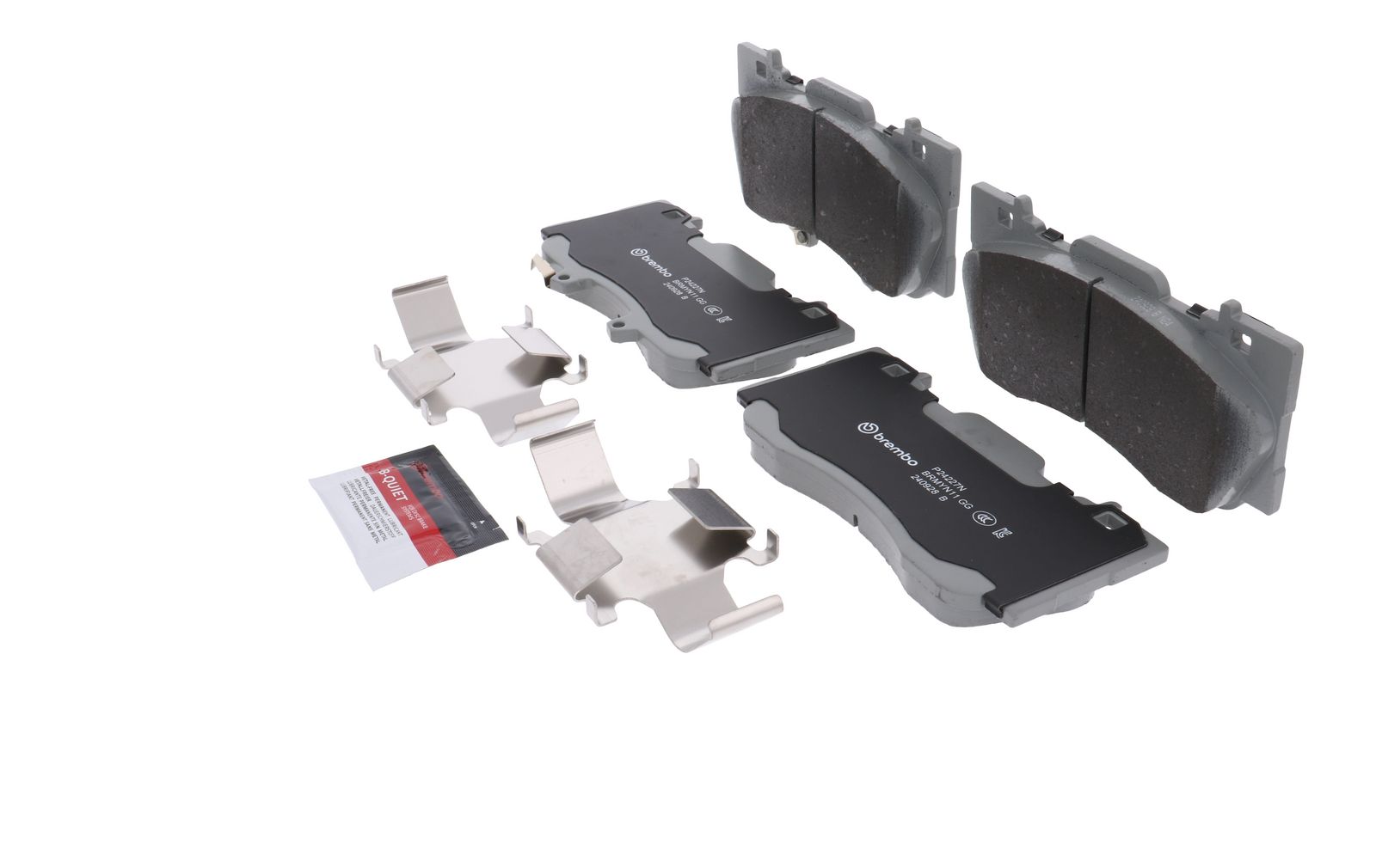 PRIME Ceramic Front Disc Brake Pad Set - P24227N_06