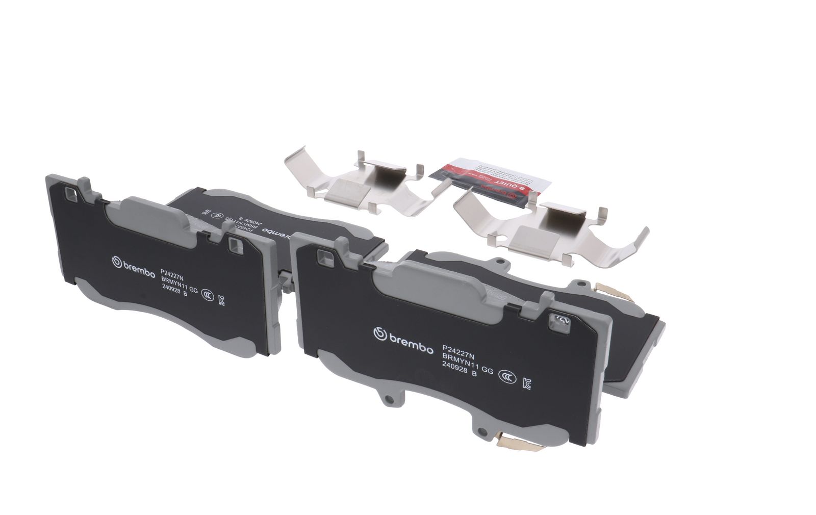 PRIME Ceramic Front Disc Brake Pad Set - P24227N_16