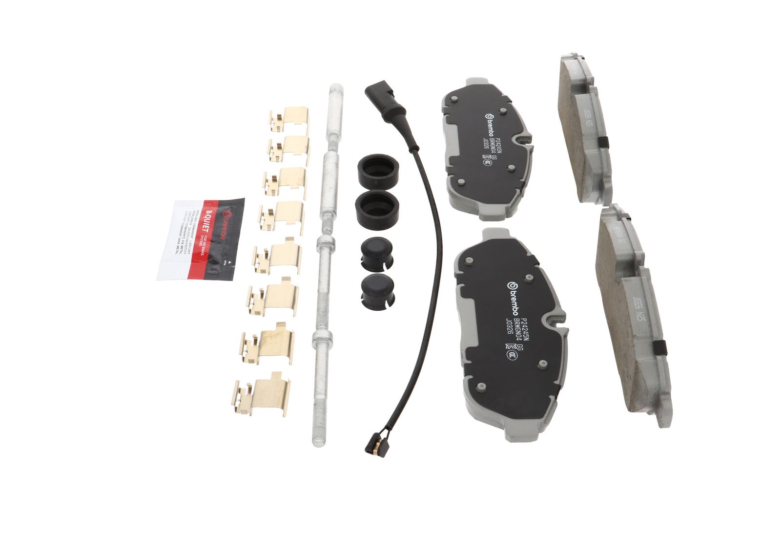 PRIME Ceramic Front Disc Brake Pad Set - P24245N_08