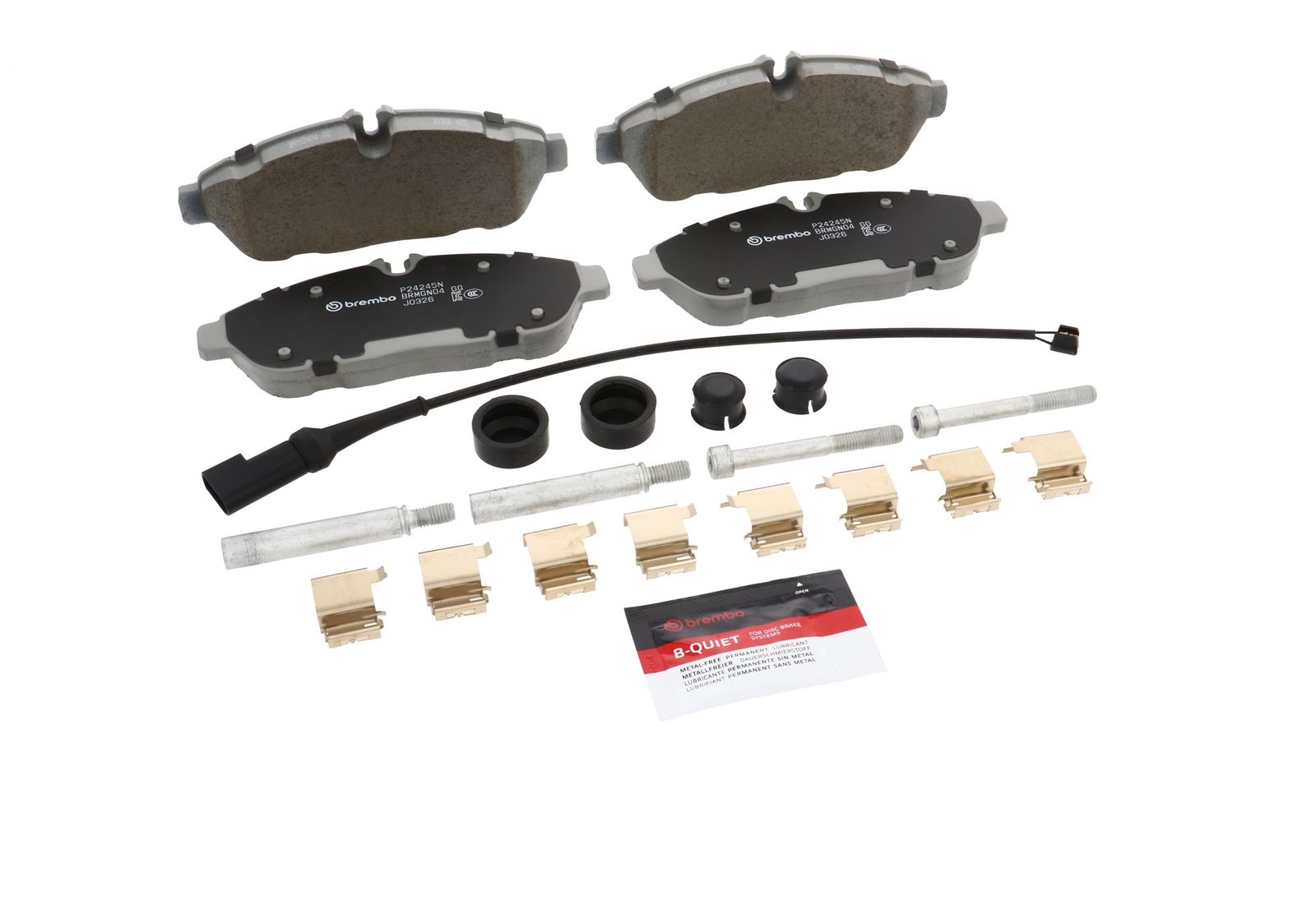 PRIME Ceramic Front Disc Brake Pad Set - P24245N_25