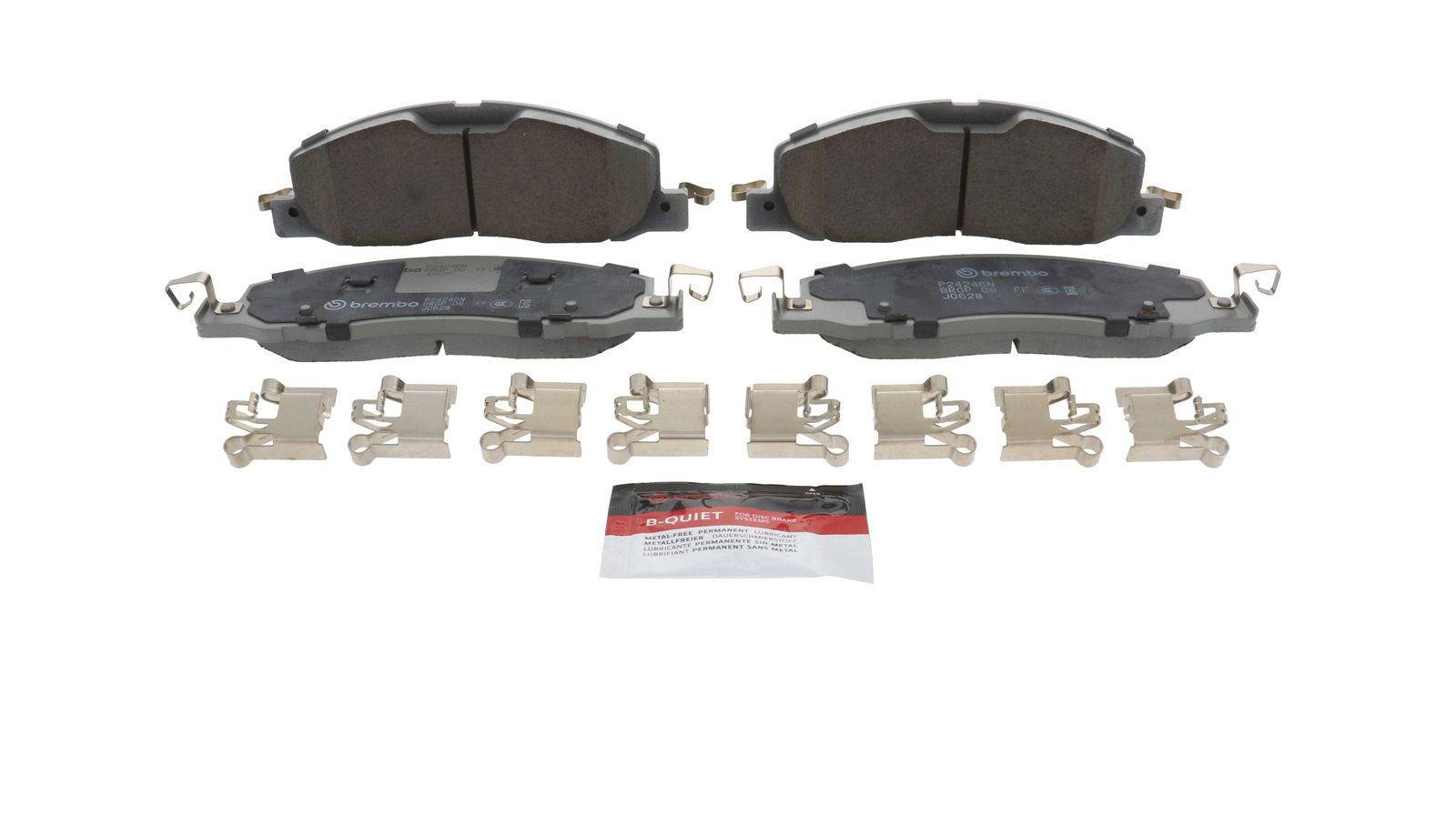 PRIME Ceramic Front Disc Brake Pad Set - P24246N_03