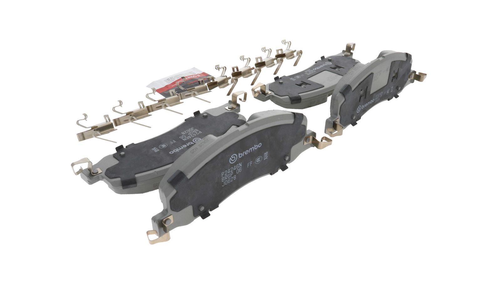 PRIME Ceramic Front Disc Brake Pad Set - P24246N_12