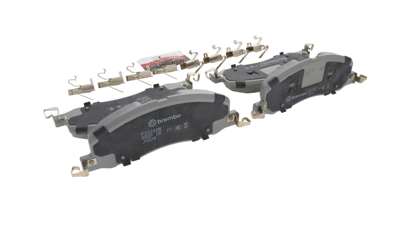 PRIME Ceramic Front Disc Brake Pad Set - P24246N_13